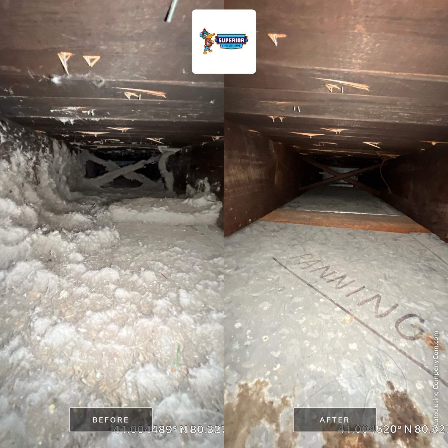 Air Duct Cleaning With a Vacuum Truck in New Castle, PA by Superior Air Duct Cleaning