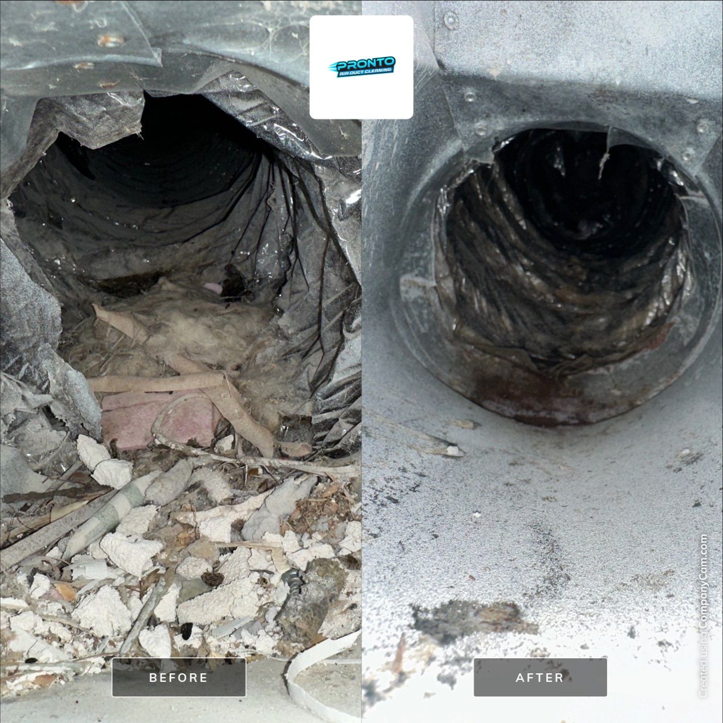 Whole House Duct Cleaning by Pronto Air Duct Cleaning