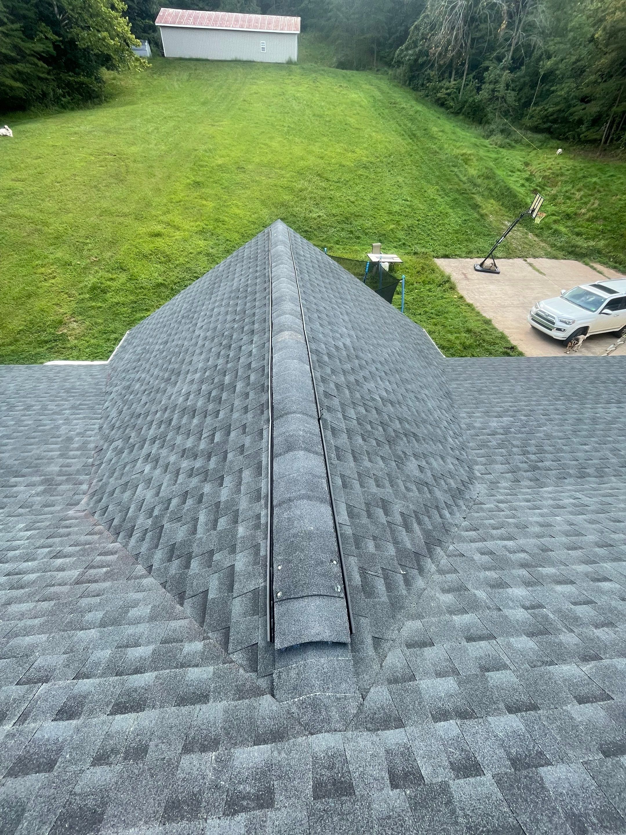 Residential Roofing Installation using GAF Timberline HDZ by Rainstoppers Roofing