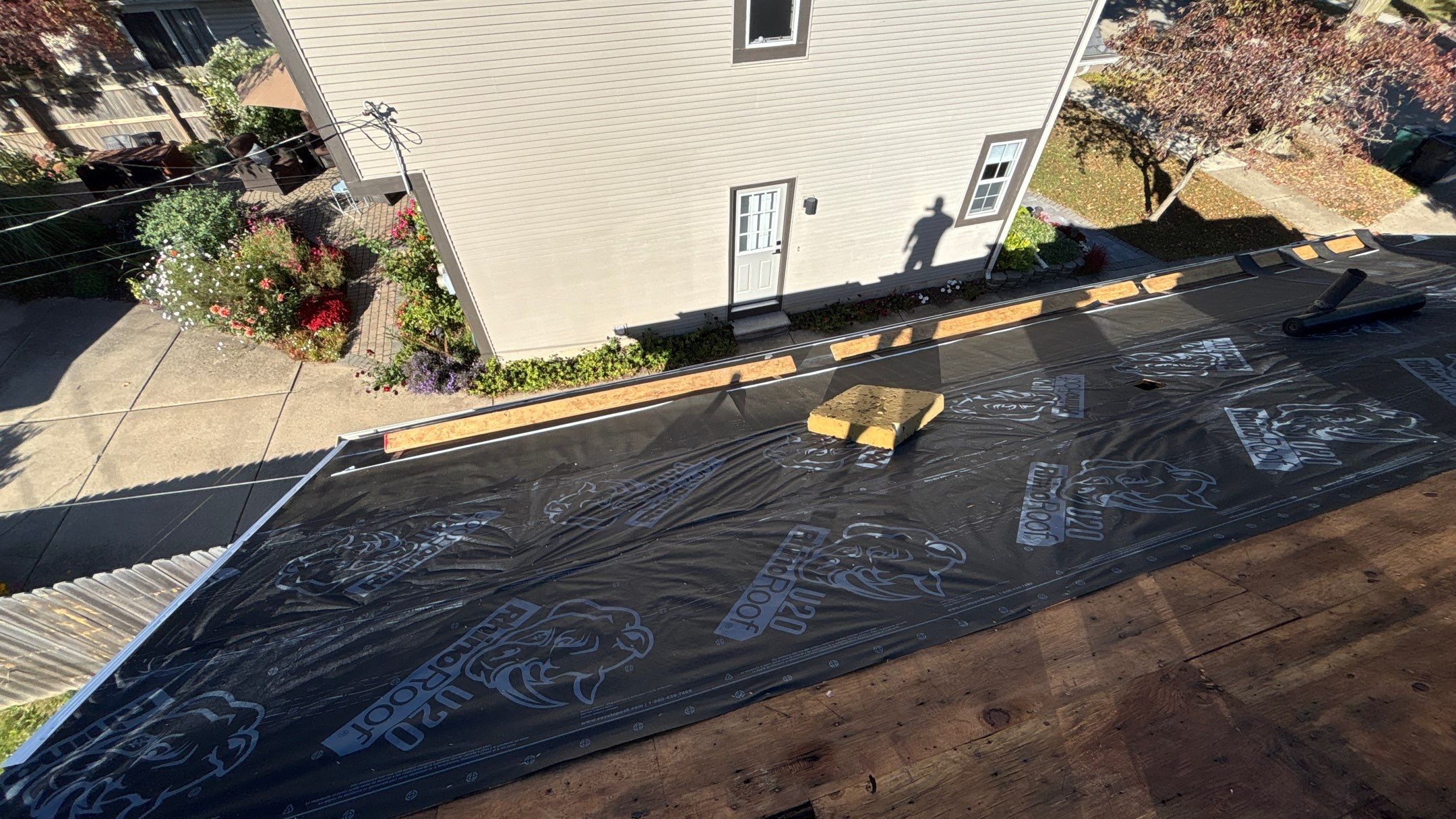 Roof Replacement using Owens Corning Estate Gray by 180 Contractors