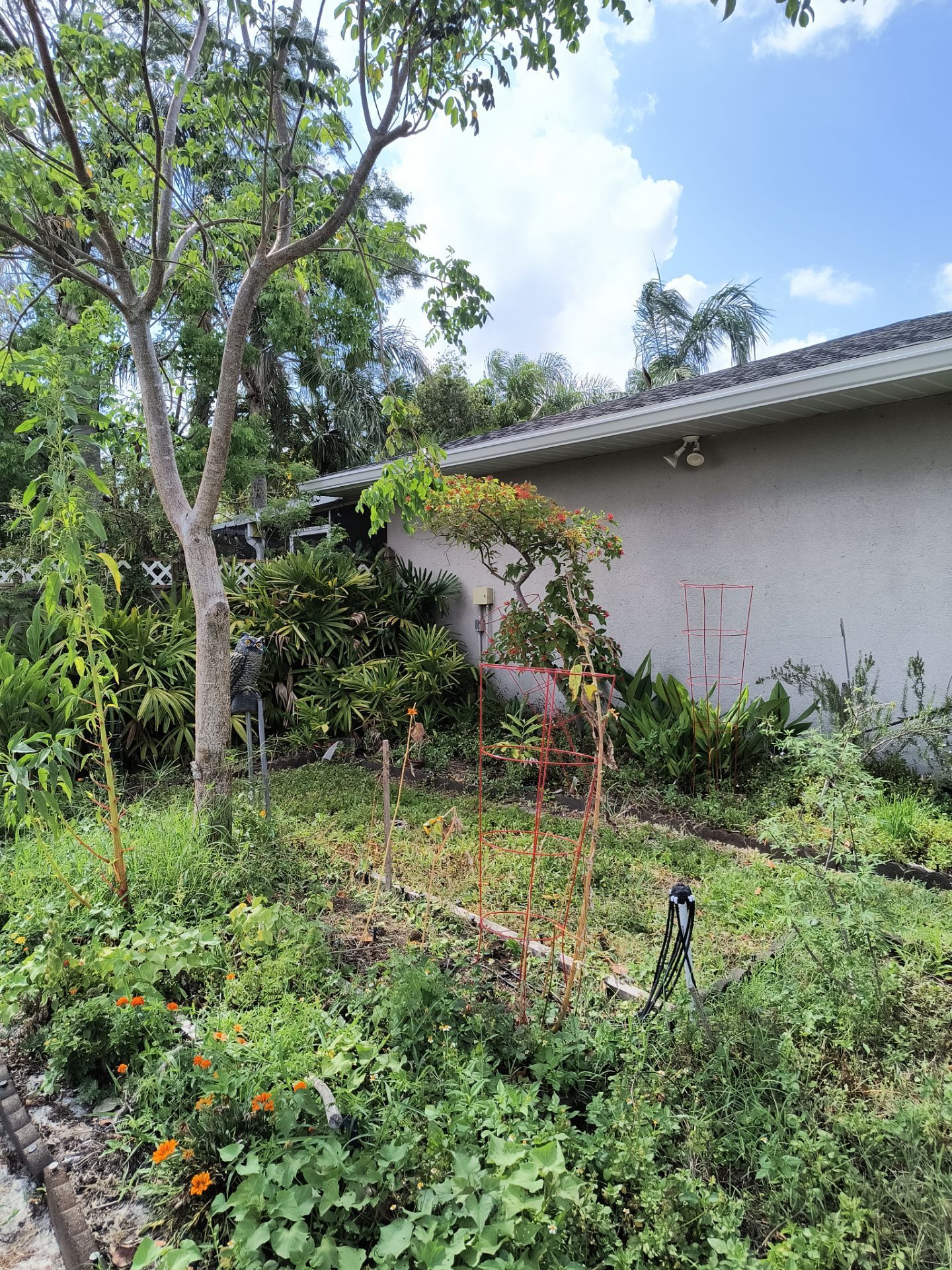 White 6-Inch Seamless Gutters in Sarasota FL by Gutter Professors