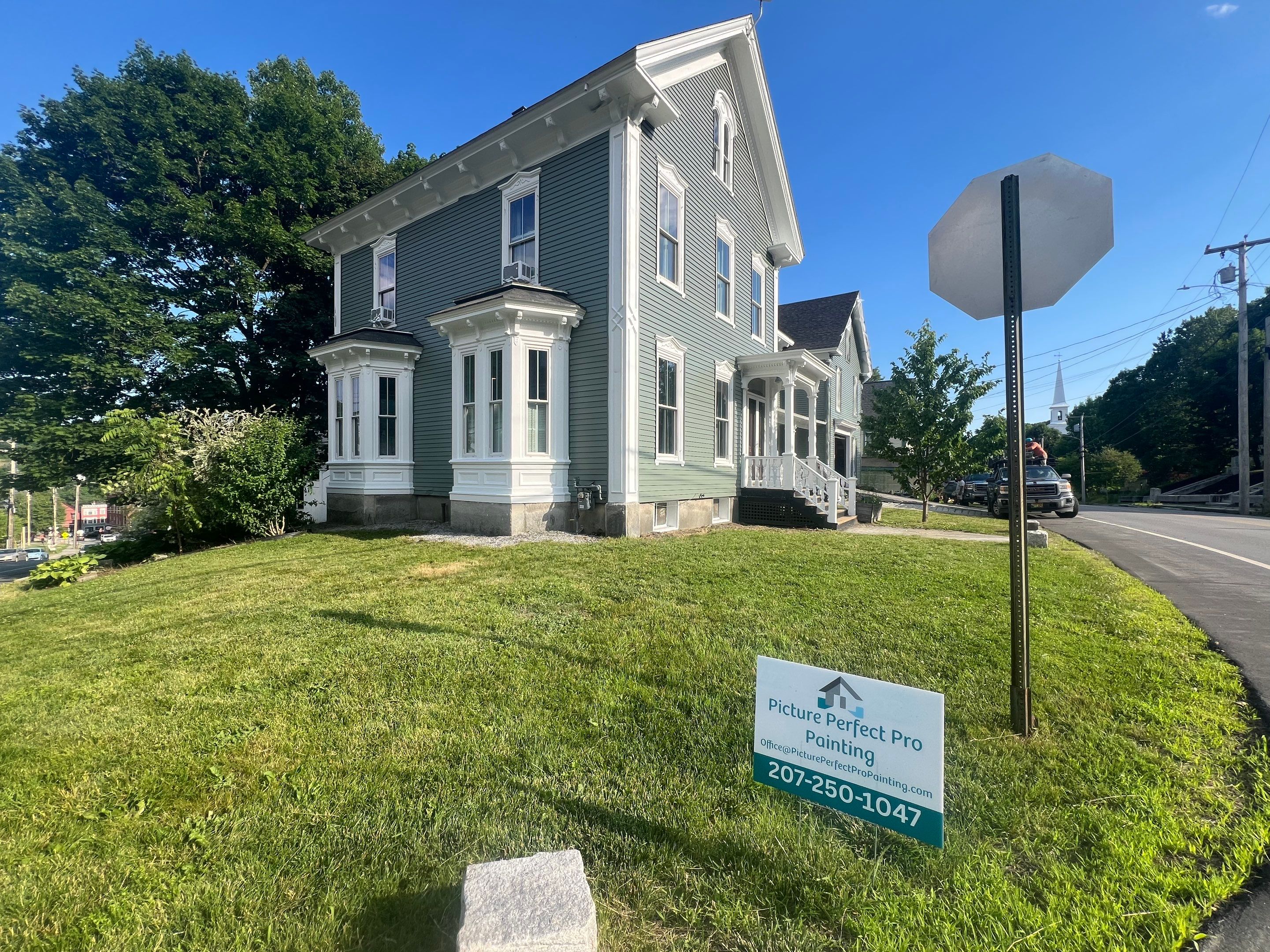 Exterior Home Painting and Carpentry Repairs in Hallowell by Picture Perfect Pro Painting