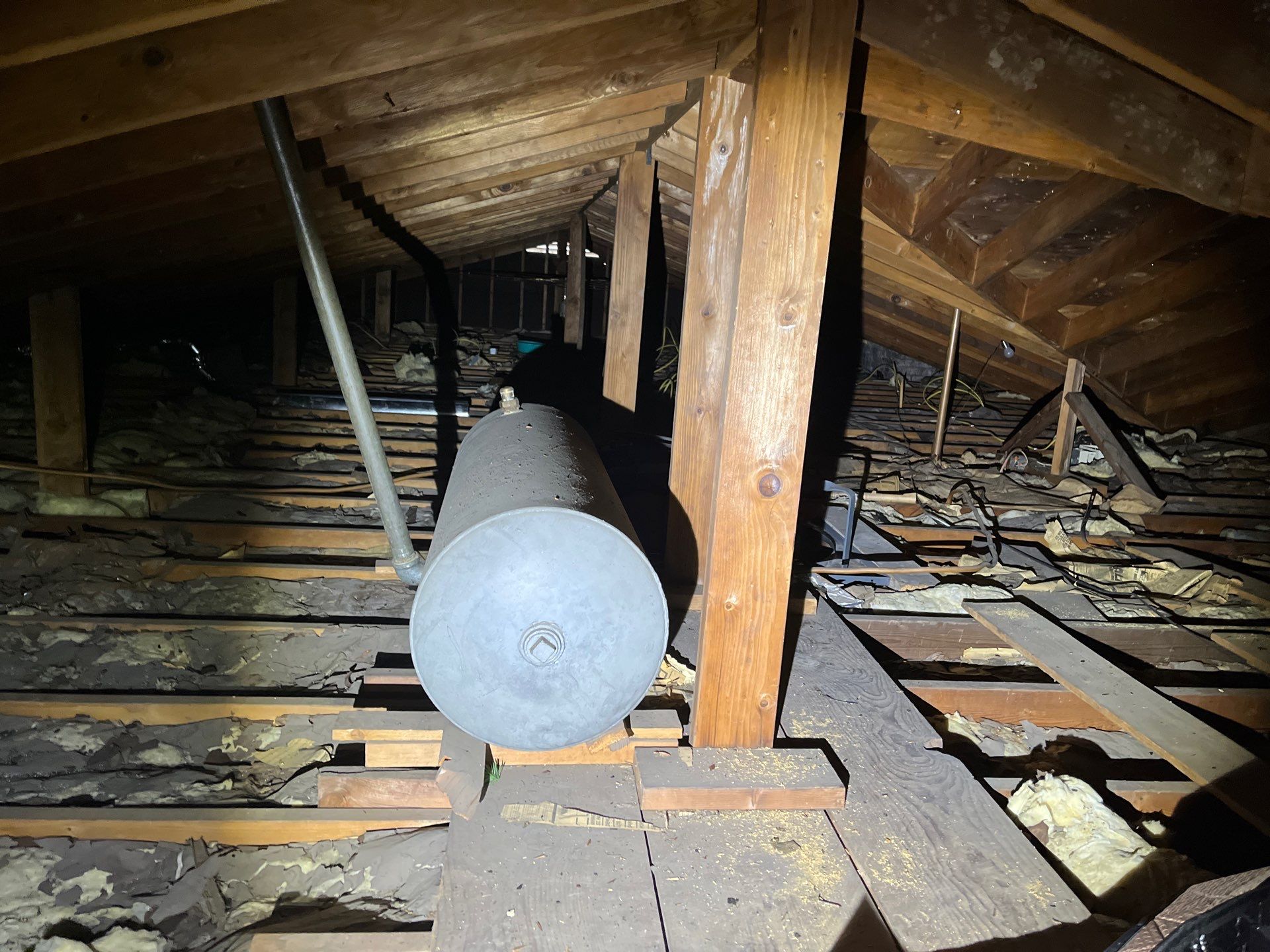 Blown-In Attic Insulation and Rodent Remediation in Canonsburg by Home Environment Solutions