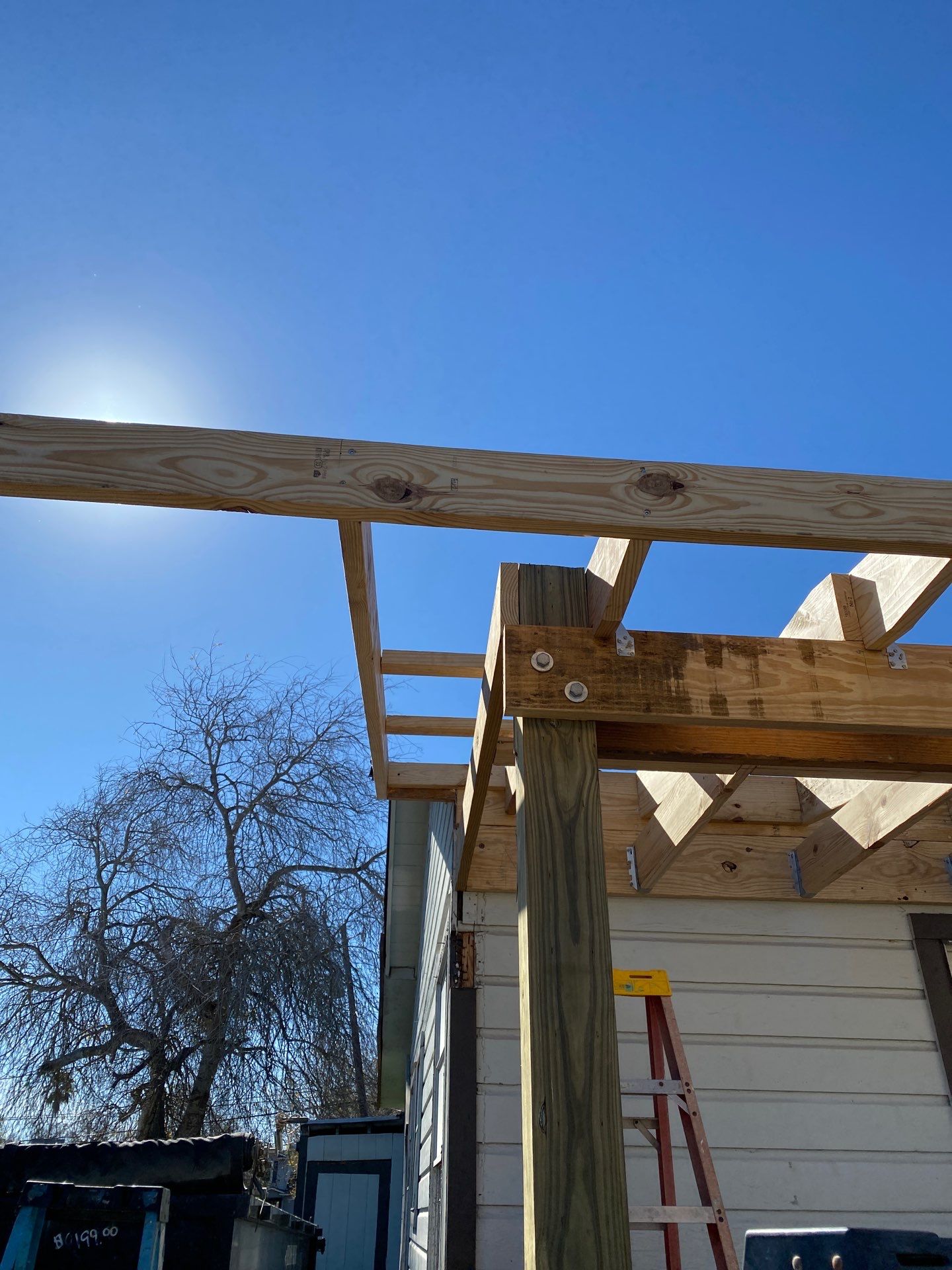 Over Engineered Patio by Bayfront Roofing and Construction