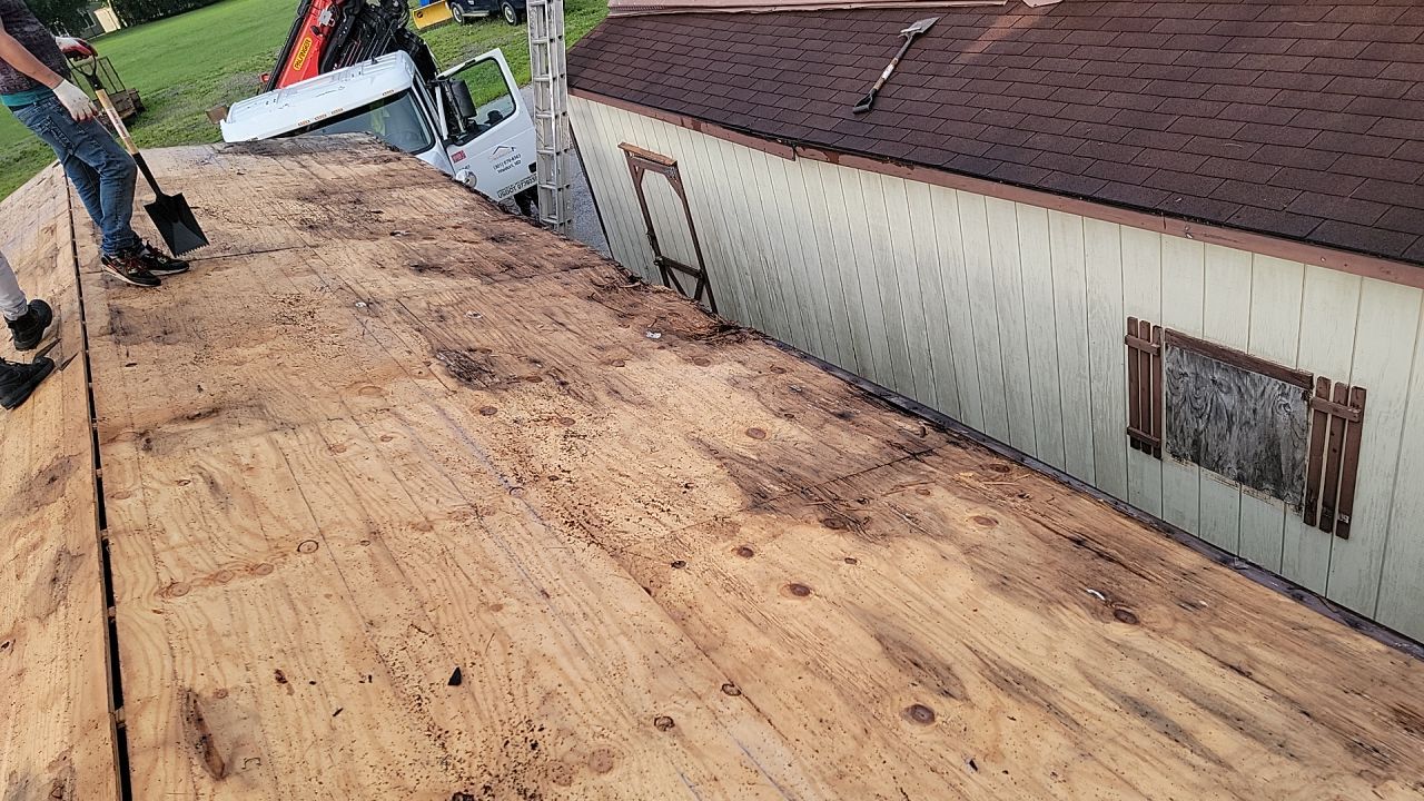 Roof Installation using GAF Timberline HDZ by ExteriorPros