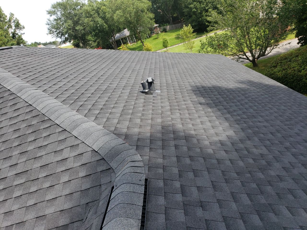 Residential Roofing Installation using Roof Replacement by American Roofing & Construction LLC
