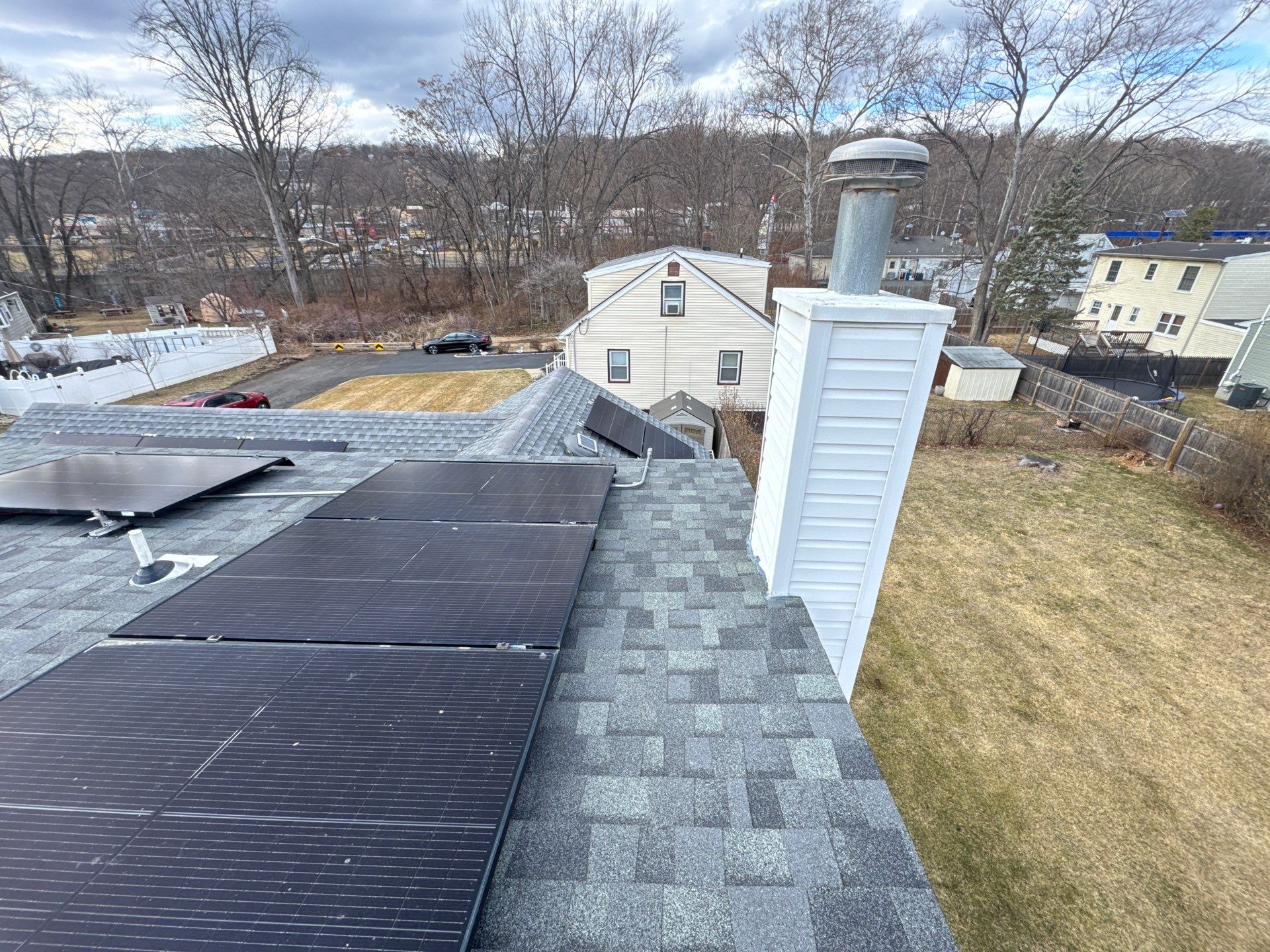 Silver Birch Shingles by Reimagine Roofing
