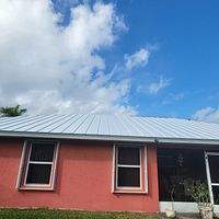 24ga 1" Nail-Strip Regal White  by Total Roofing System The Metal Roof Experts