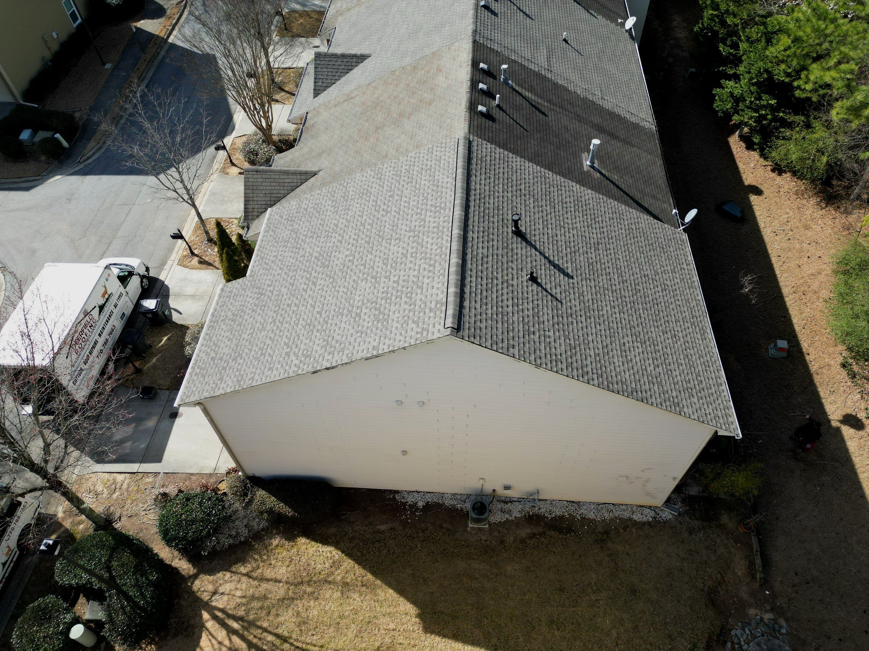 Roof replacement by Deerfield Roofing LLC