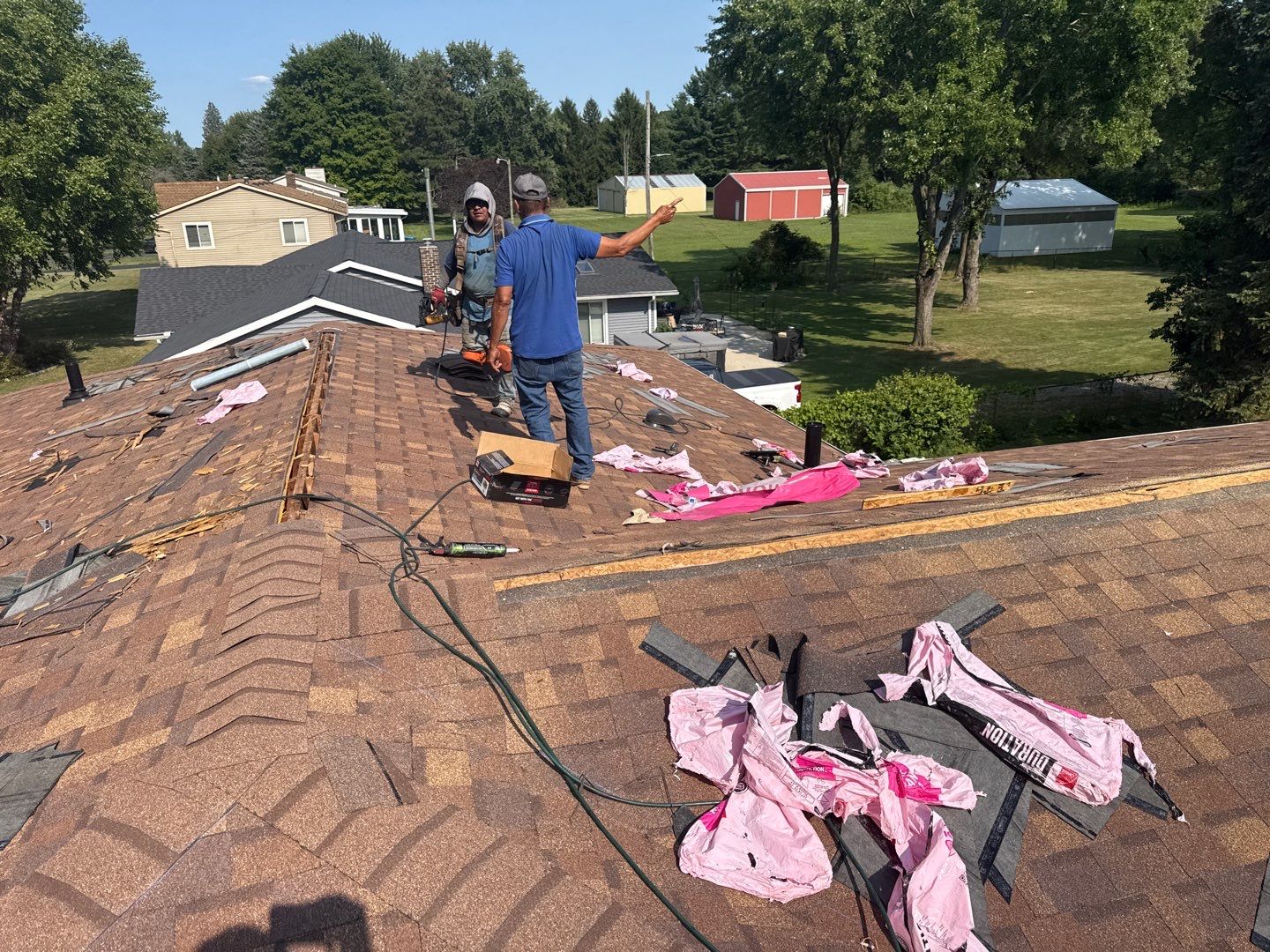 Roof Replacement using Owens Corning Tru Definitions by 180 Contractors