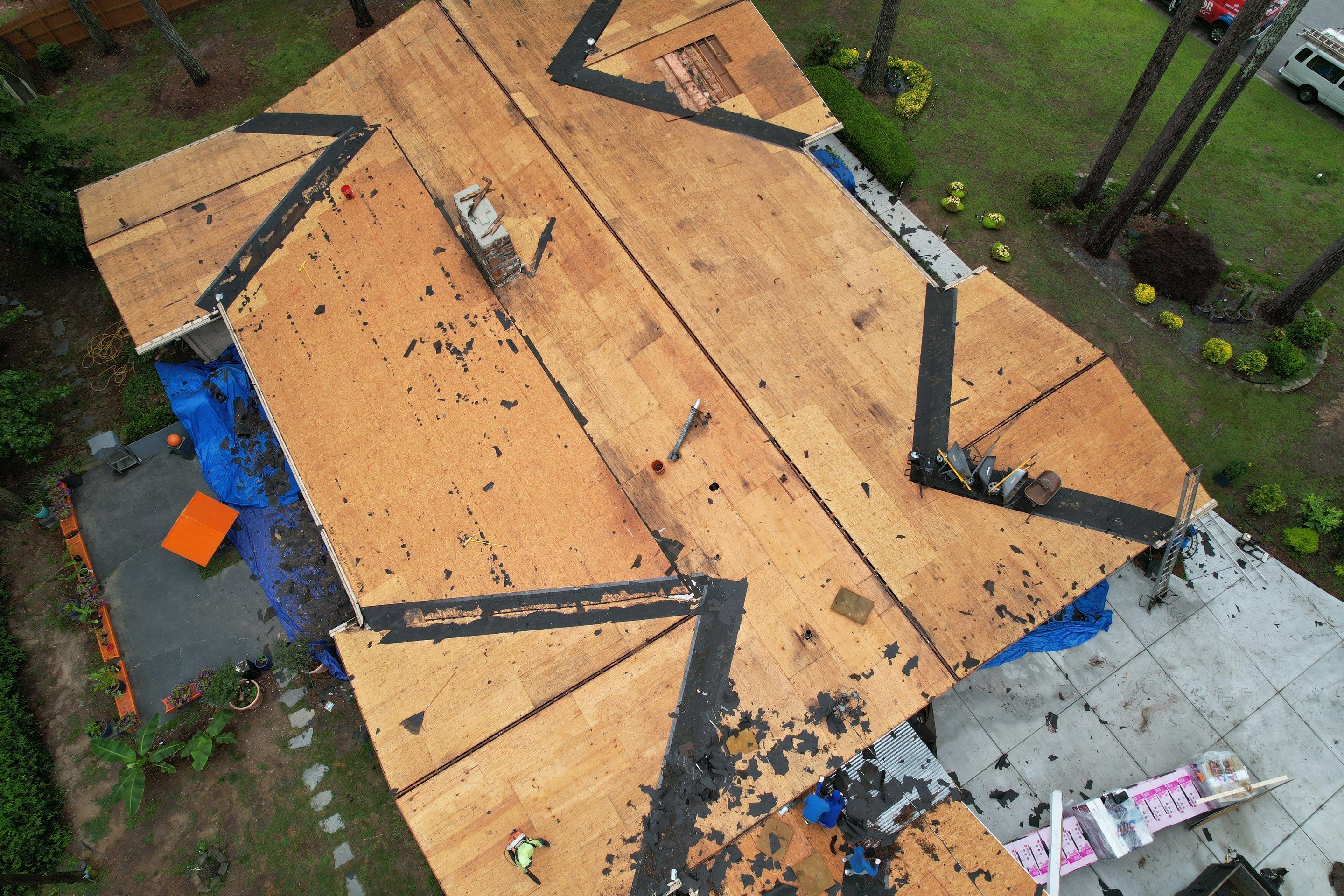 Residential Roofing Installation using Owens Corning by Inspector Roofing and Restoration