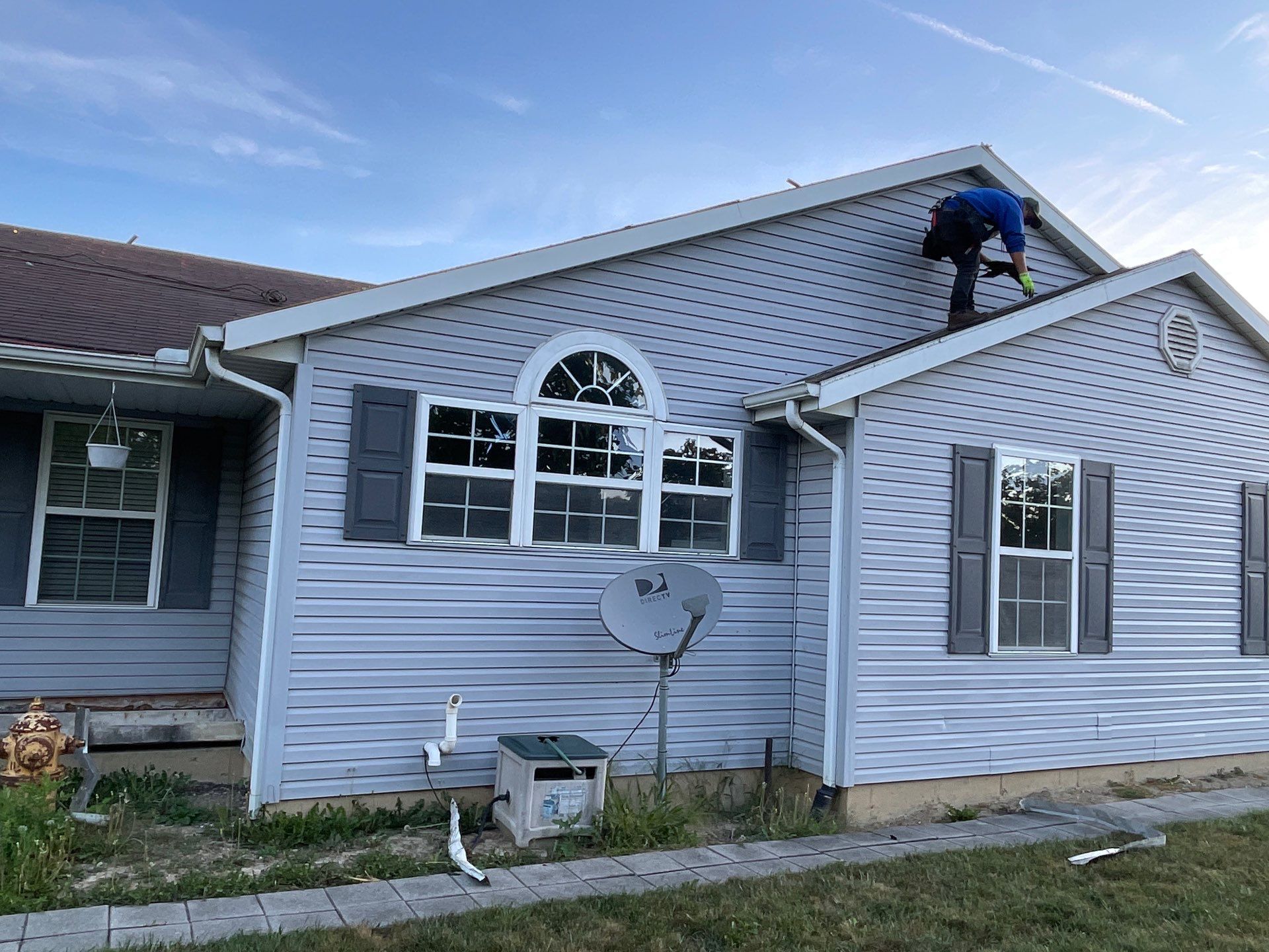 Stone Coated Metal Roof Installation in Columbia City, Indiana by 4Ever Metal Roofing