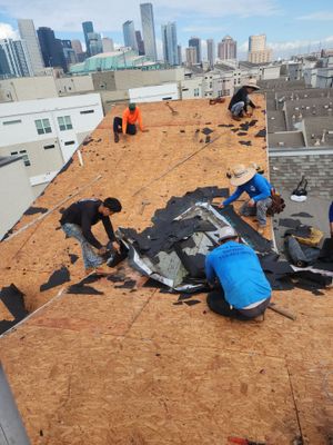 Residential Roofing Installation using Owen's Corning Duration (Lifetime) Shingles