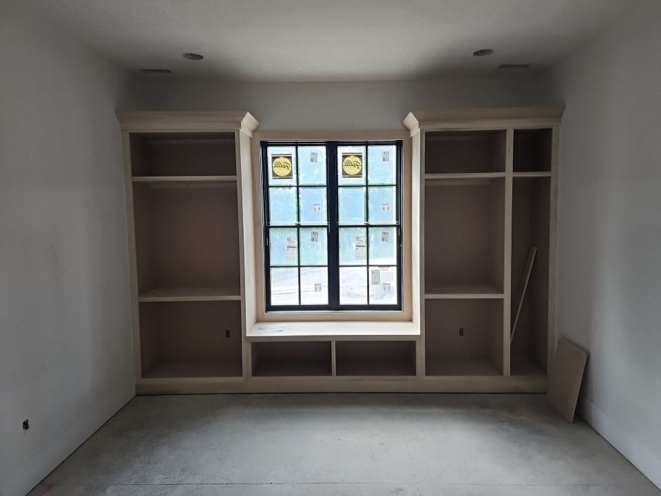 New home construction paint job by Cutting edge painting 