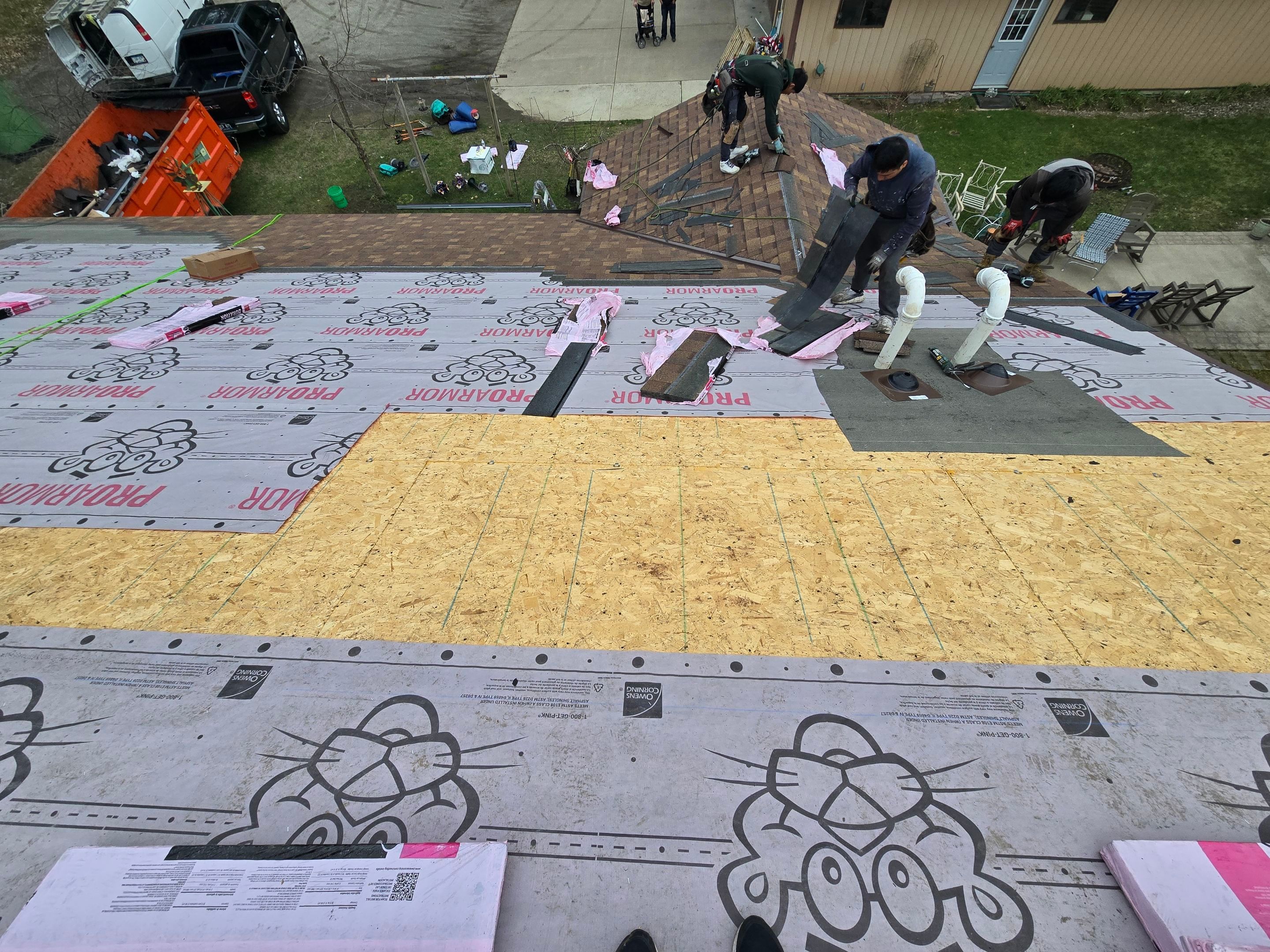 Project in Brainerd by CoMitted 365 Roofing & Exteriors 