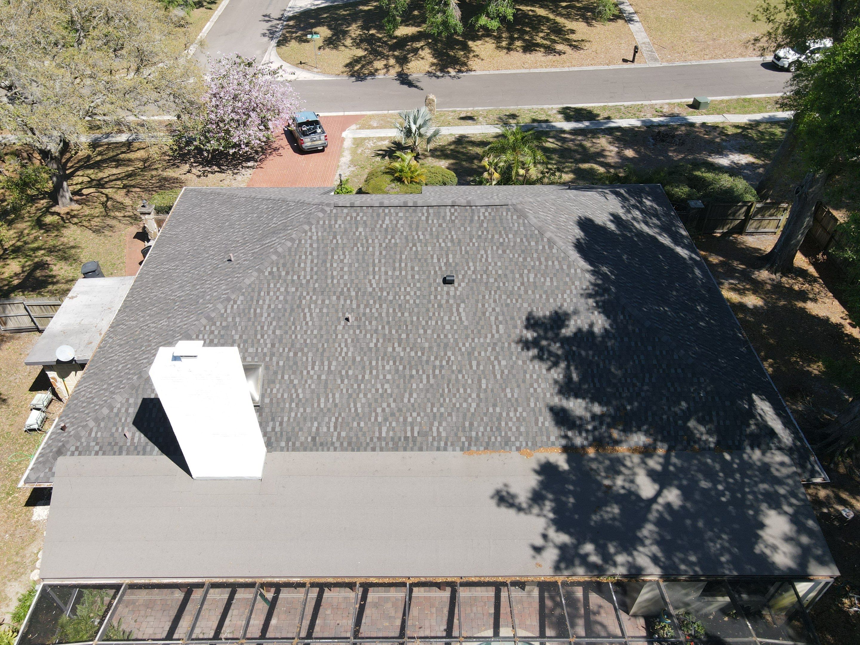 Roof replacement in Brandon, FL. by Steadfast Roofing