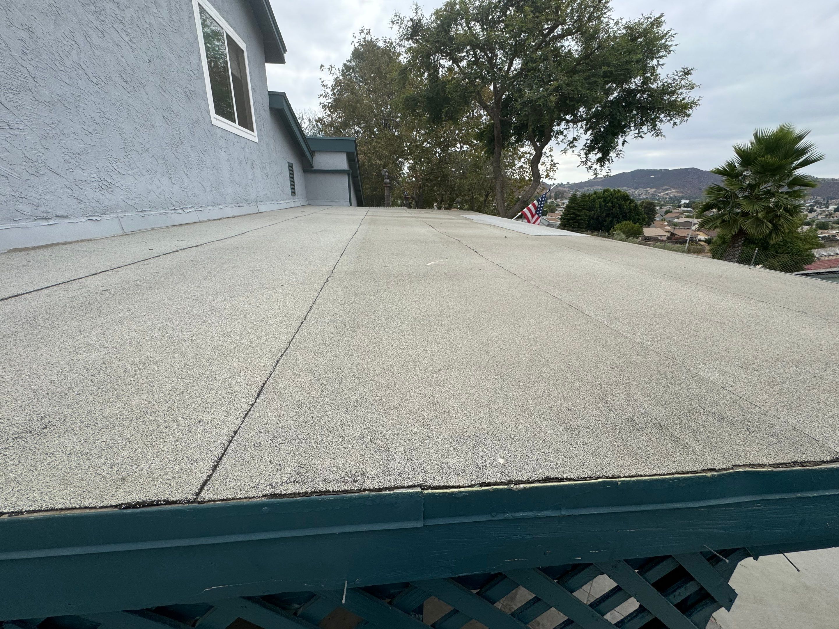 Santee Patio Roof Replacement | Johns Manville DIBITEN Torch-Down System by Zenith Roofing Services