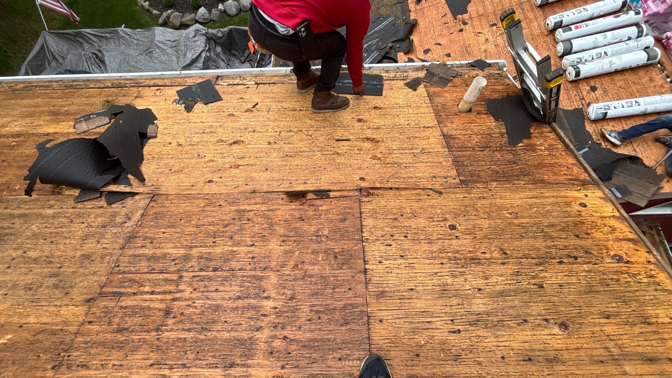 Roof Replacement using Owens Corning Storm Cloud by 180 Contractors