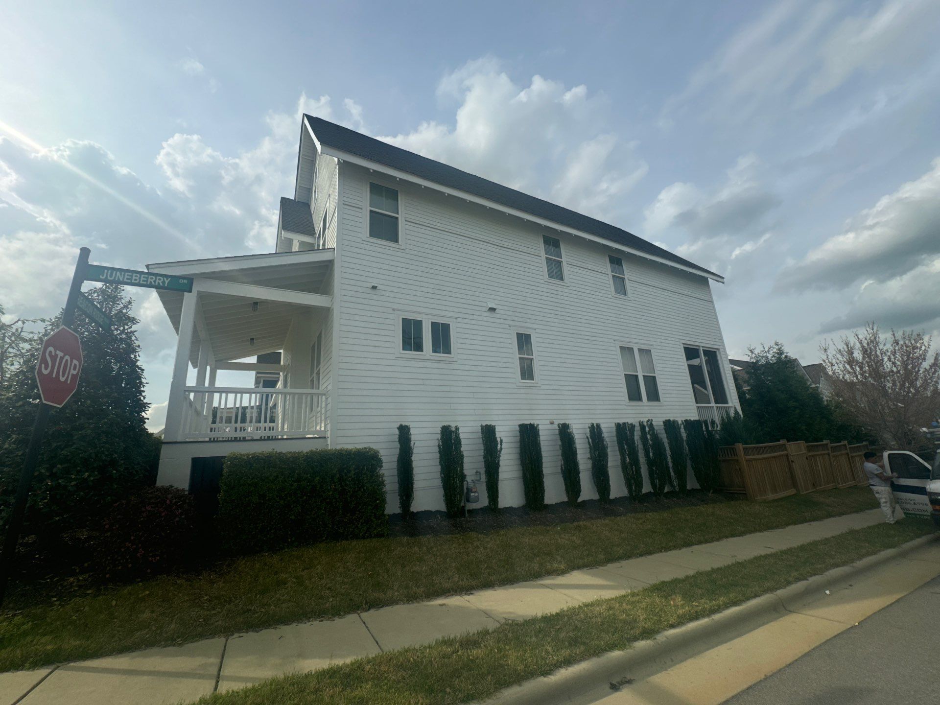 Full exterior painting by GonzalezPainters & Contractors Inc 