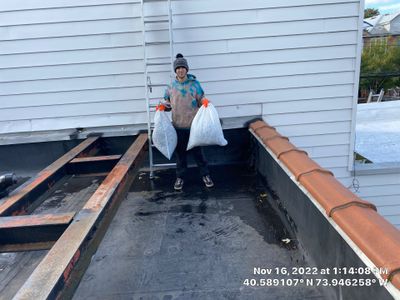 Flat Roof Cleanup Brooklyn 
