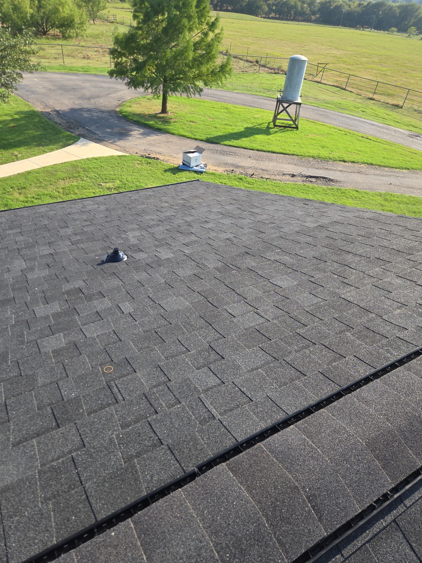Project in Justin by Lonestar Roofing and Restoration LLC.