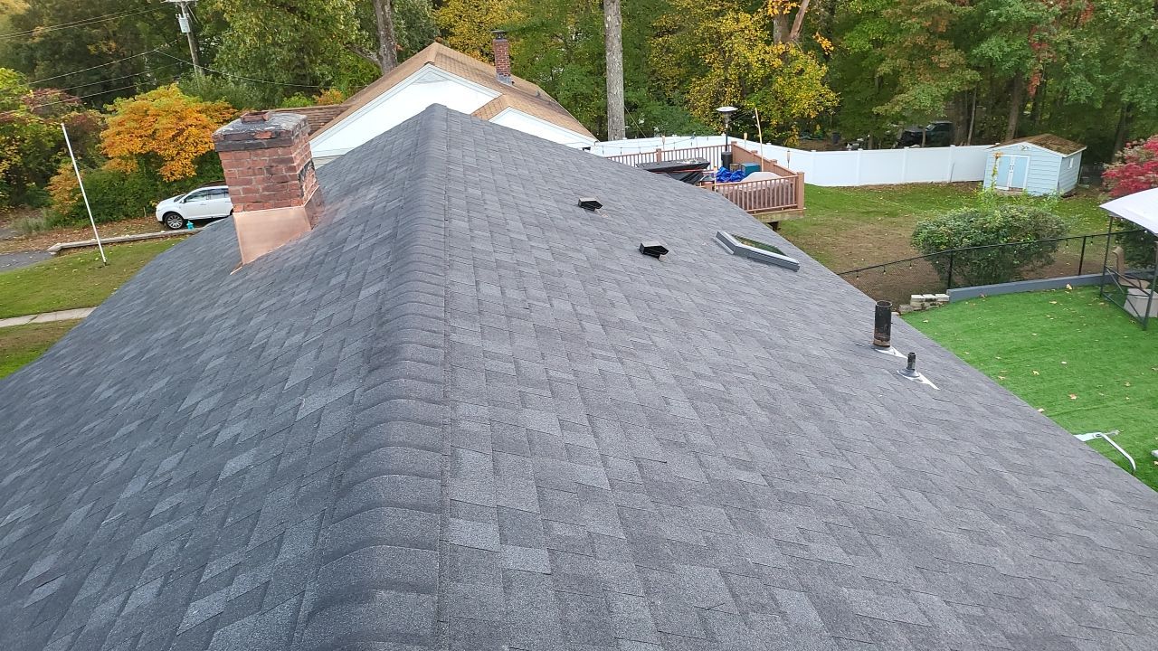 Residential Roofing Installation using Owens Corning TruDefinition Duration Onyx Black by A Plus Exterior