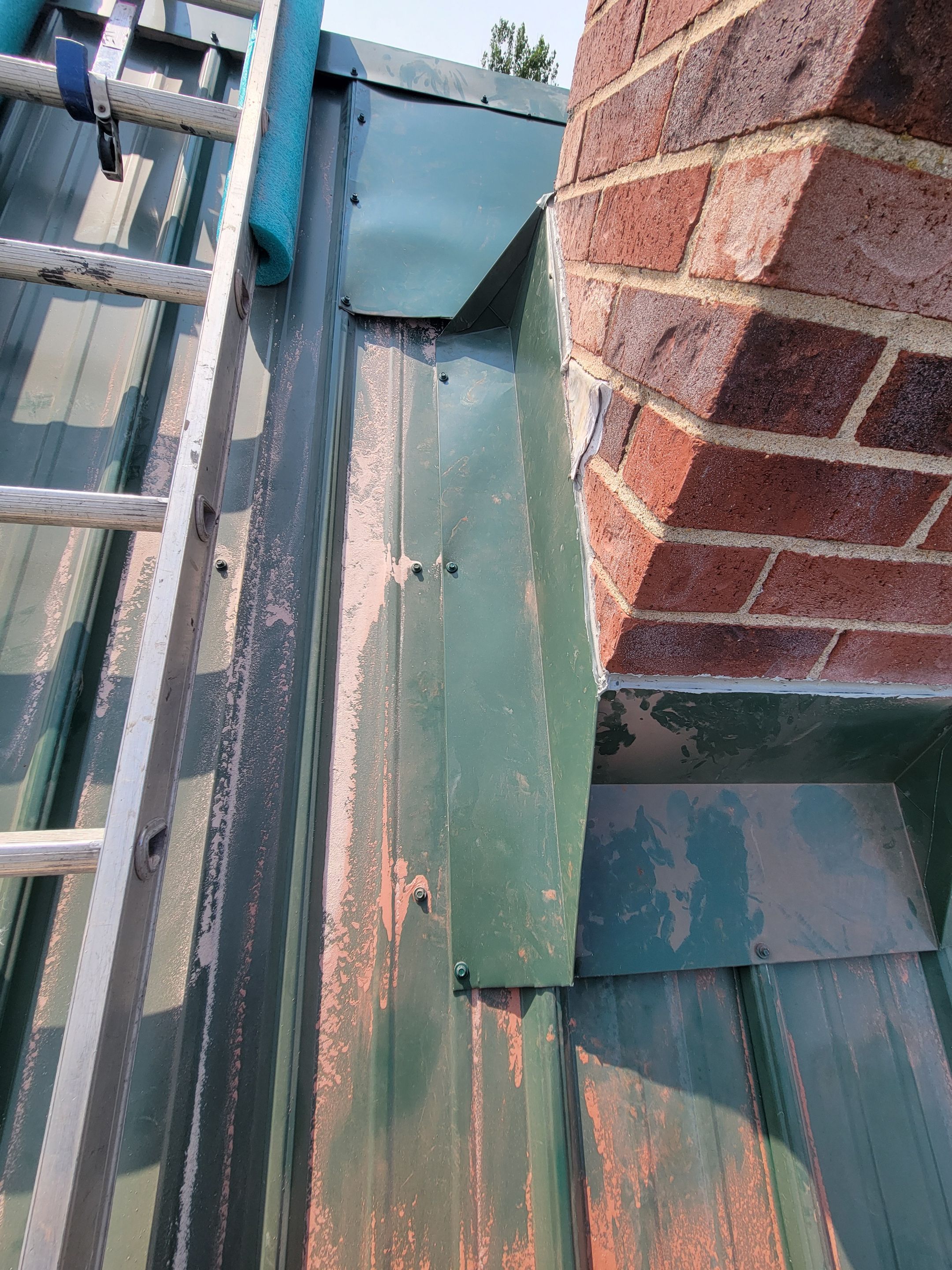 Roof Repair using All Thats Metal 29g Currigated  by The B.A.R Roofing