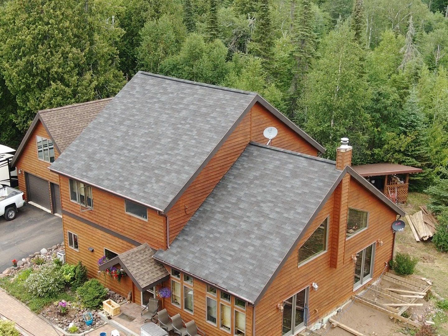 Residential Roofing Installation using GAF shingles by Rhino Roofing LLC