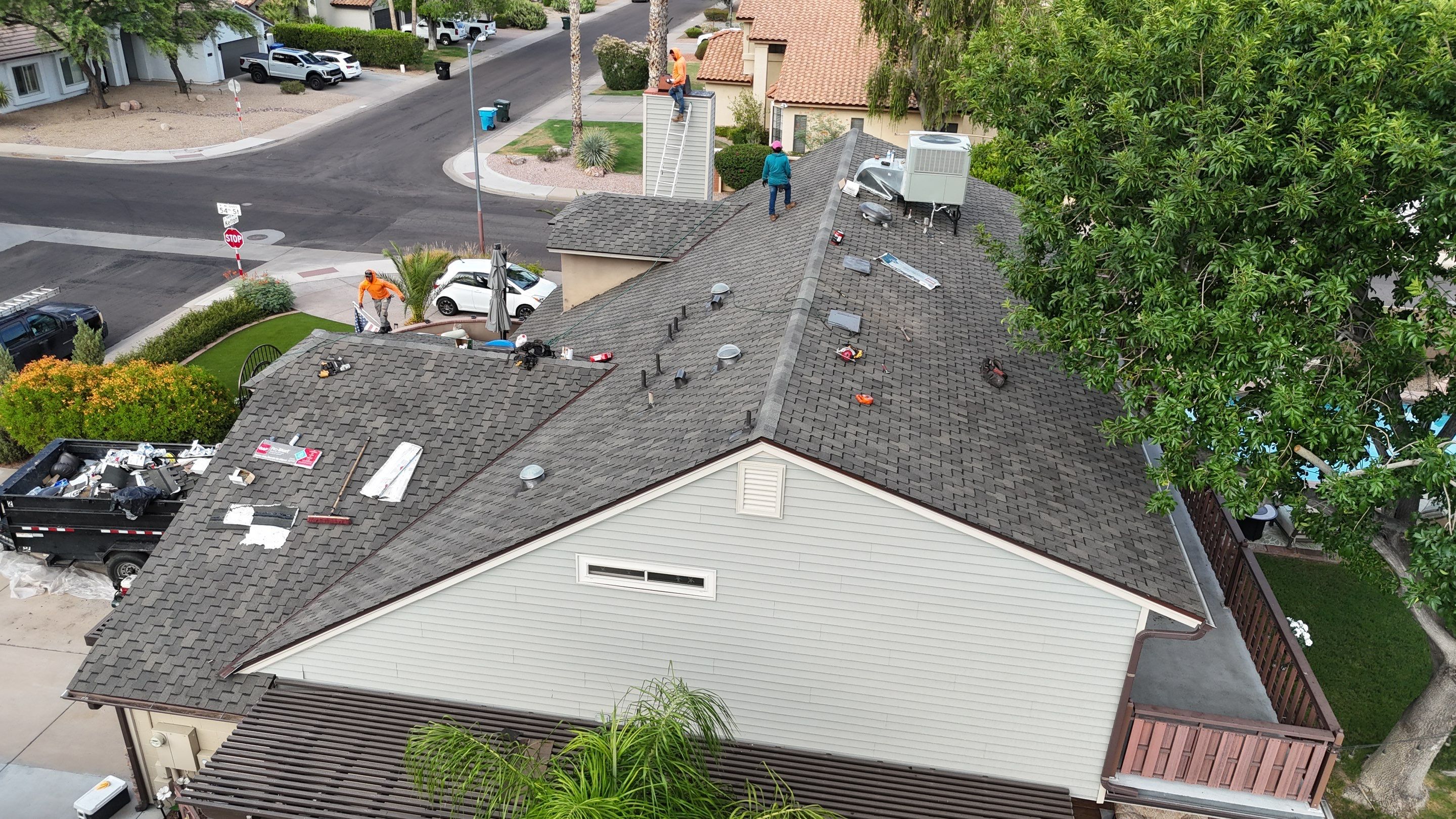 Project in Scottsdale, AZ by Saint Roofing