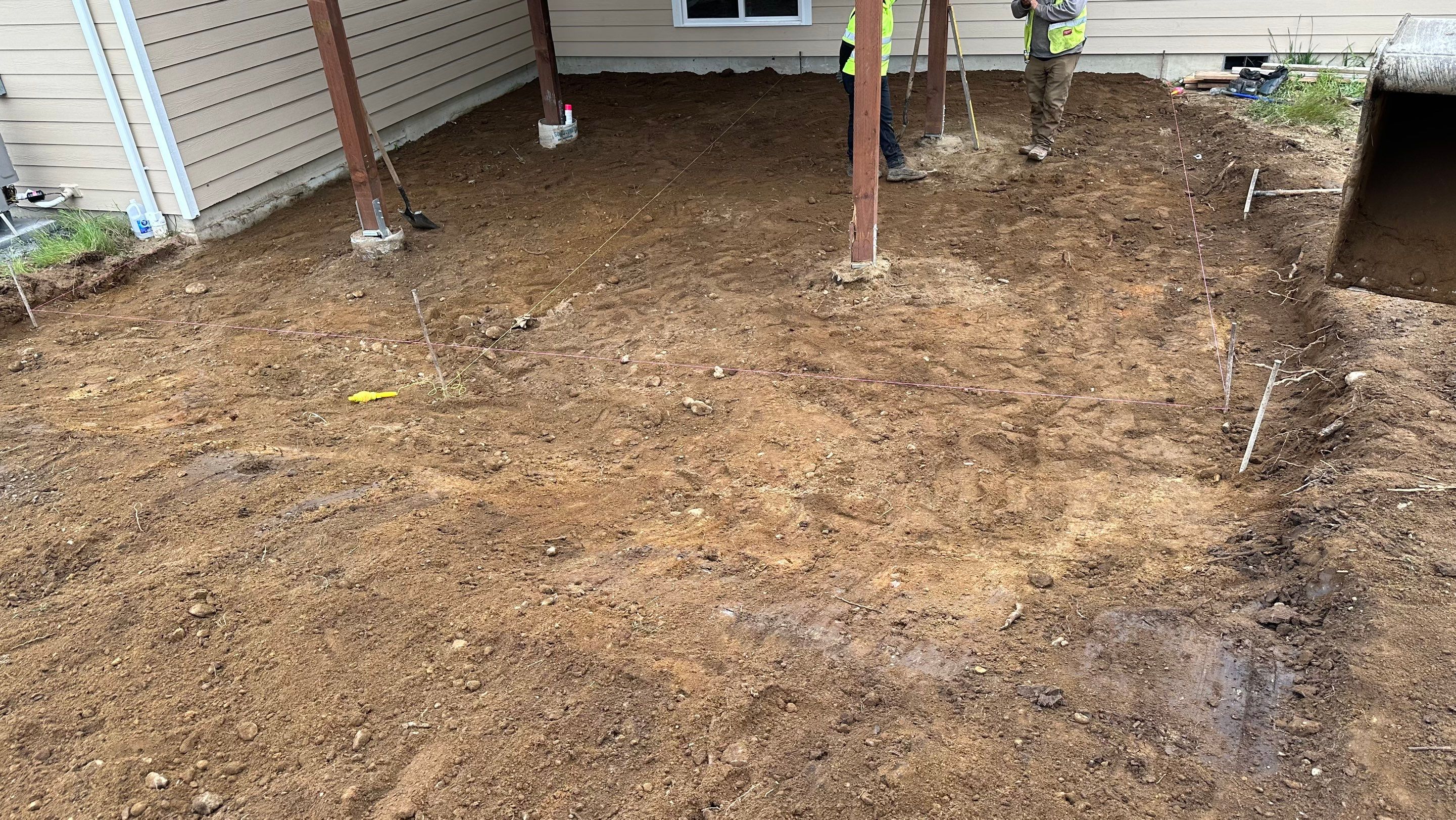 James | Patio Renovation, Concrete Project by Jireh Asphalt & Concrete Inc 