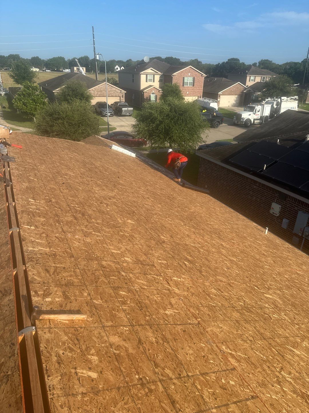 Residential Roofing Installation using Owen's Corning Duration (Lifetime) Shingles by Roof Repair Company