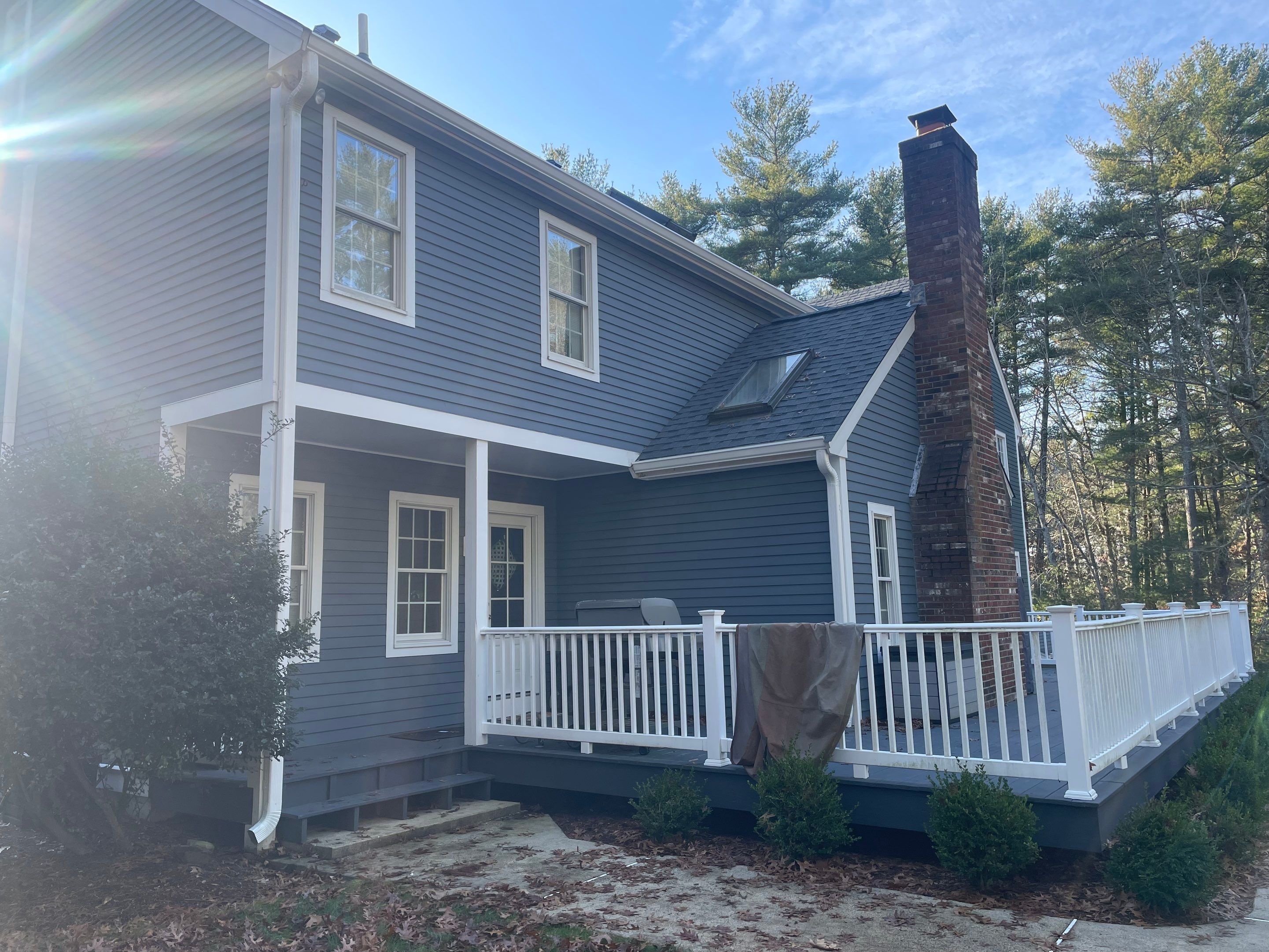 6" k-Style Aluminum Gutter and 3x4 downspouts in Pembroke, MA by Gutter Pro Enterprises