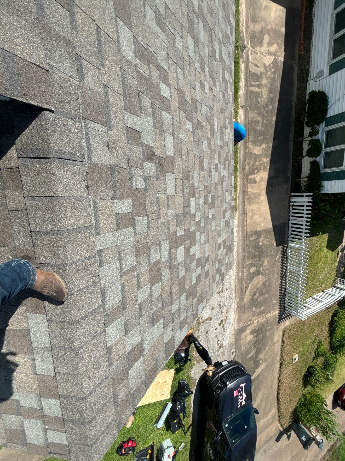 Residential Roofing Repair using Owen's Corning Duration (Lifetime) Shingles by Roof Repair Company