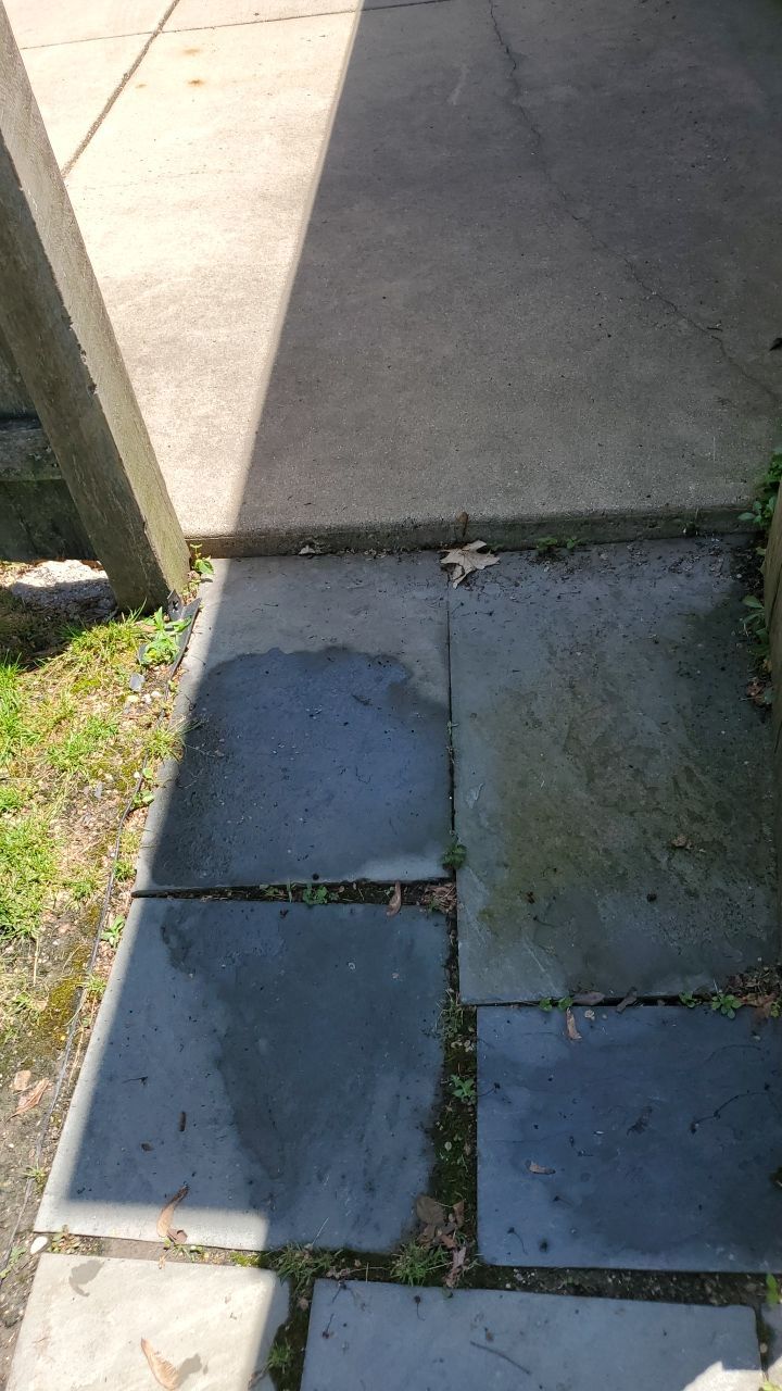 Exterior Stone and Concrete Surface Cleaning by Northern Power Washing LLC.