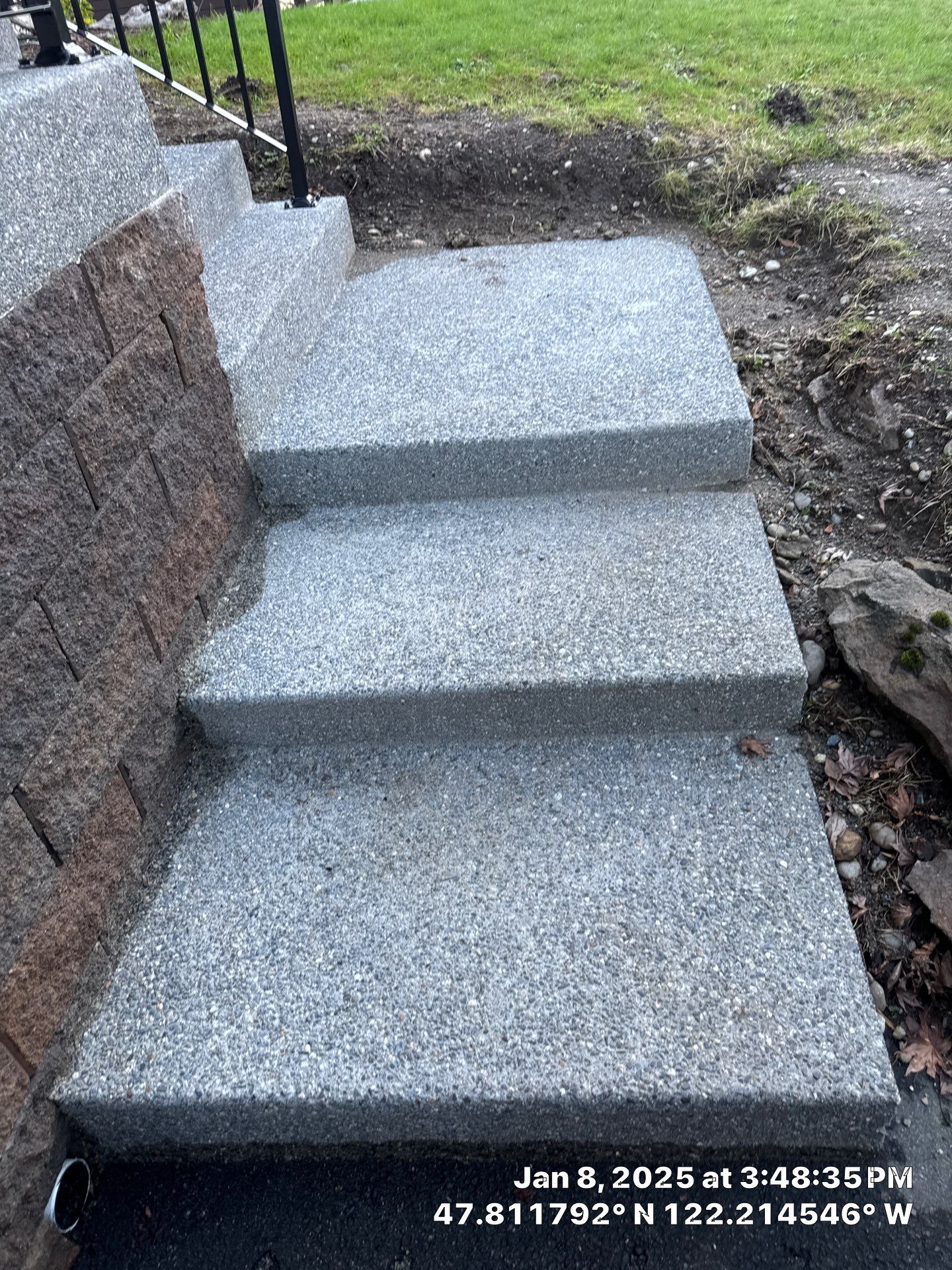 Concrete Front Stair Repair | Bothell  by Jireh Asphalt & Concrete Inc 