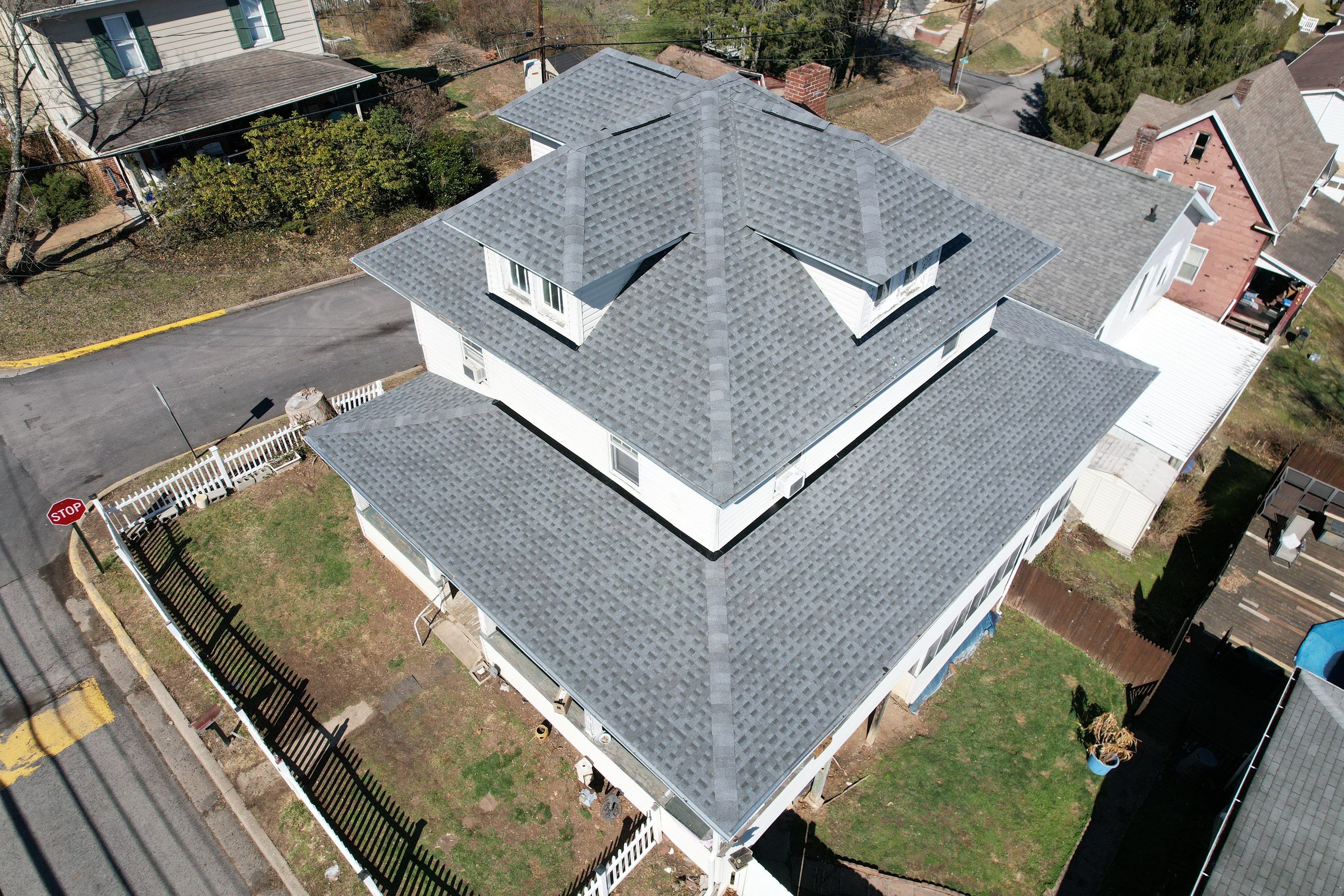 Residential Roofing Installation using GAF Timberline HDZ Pewter Gray by Rainstoppers Roofing