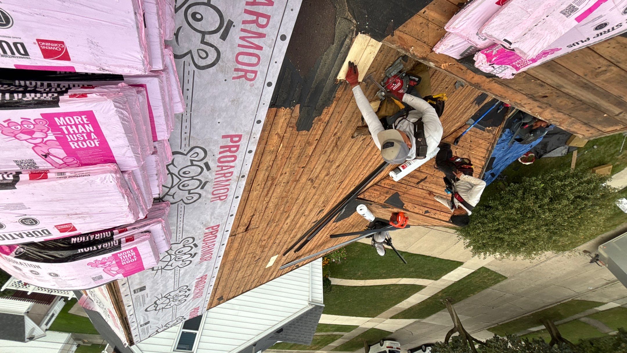 Roof Replacement using Owens Corning Slatestone Gray by 180 Contractors