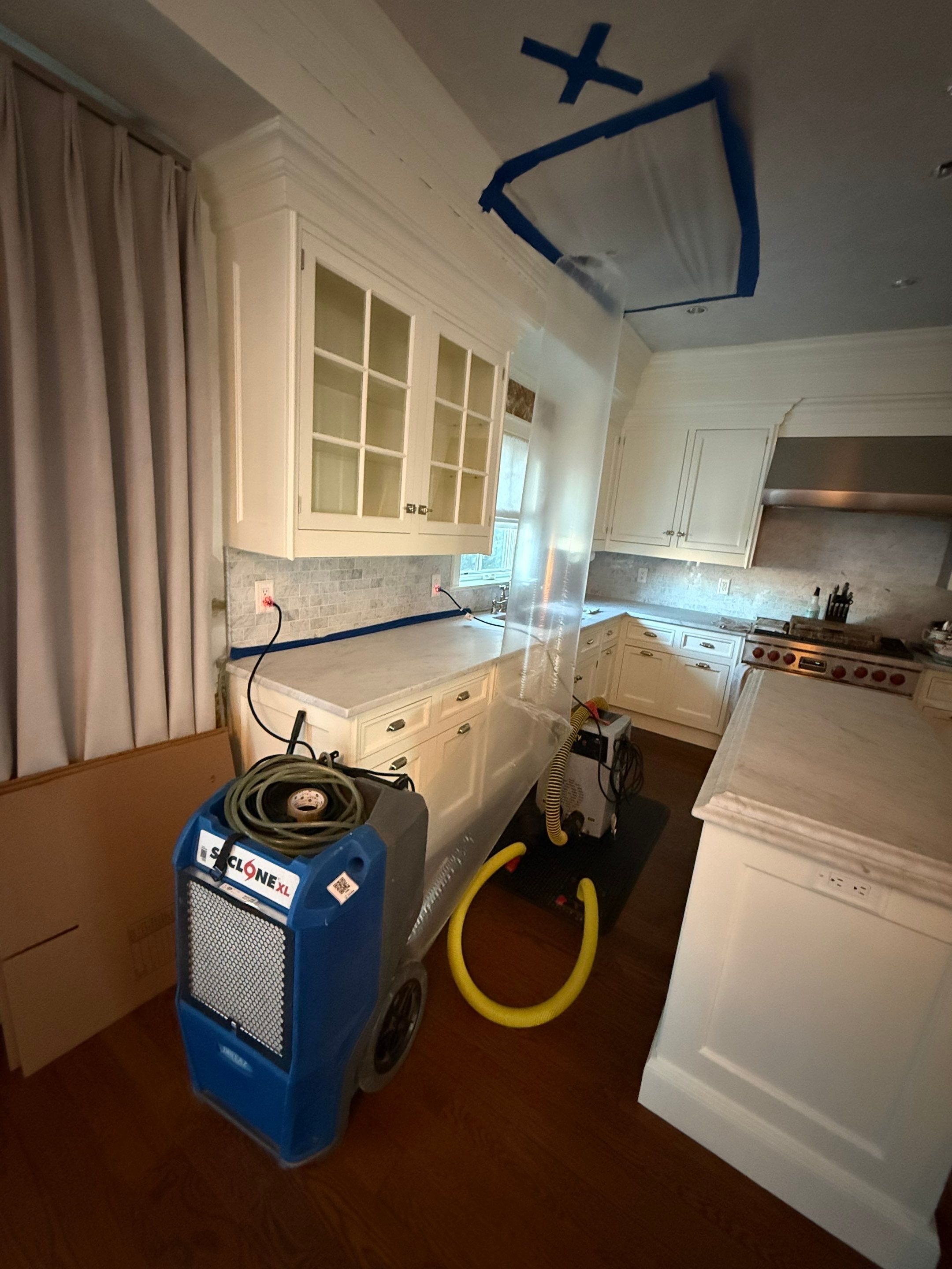 Water Damage Repairs in Luxury Kitchen and Primary Bathroom by Fox Hill Luxury Real Estate Services
