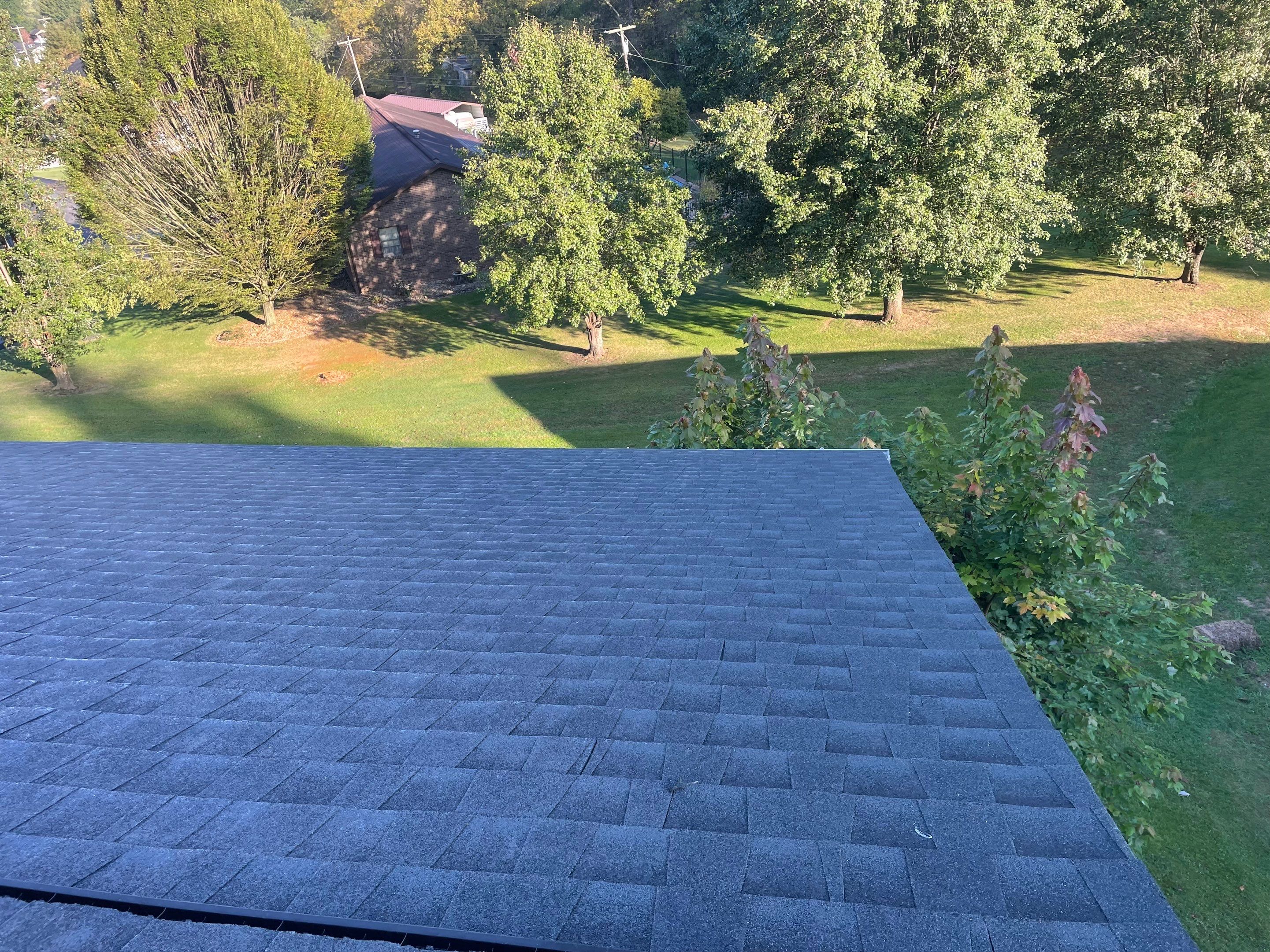 Residential Roofing Installation using GAF Timberline HDZ, Black by Rainstoppers Roofing