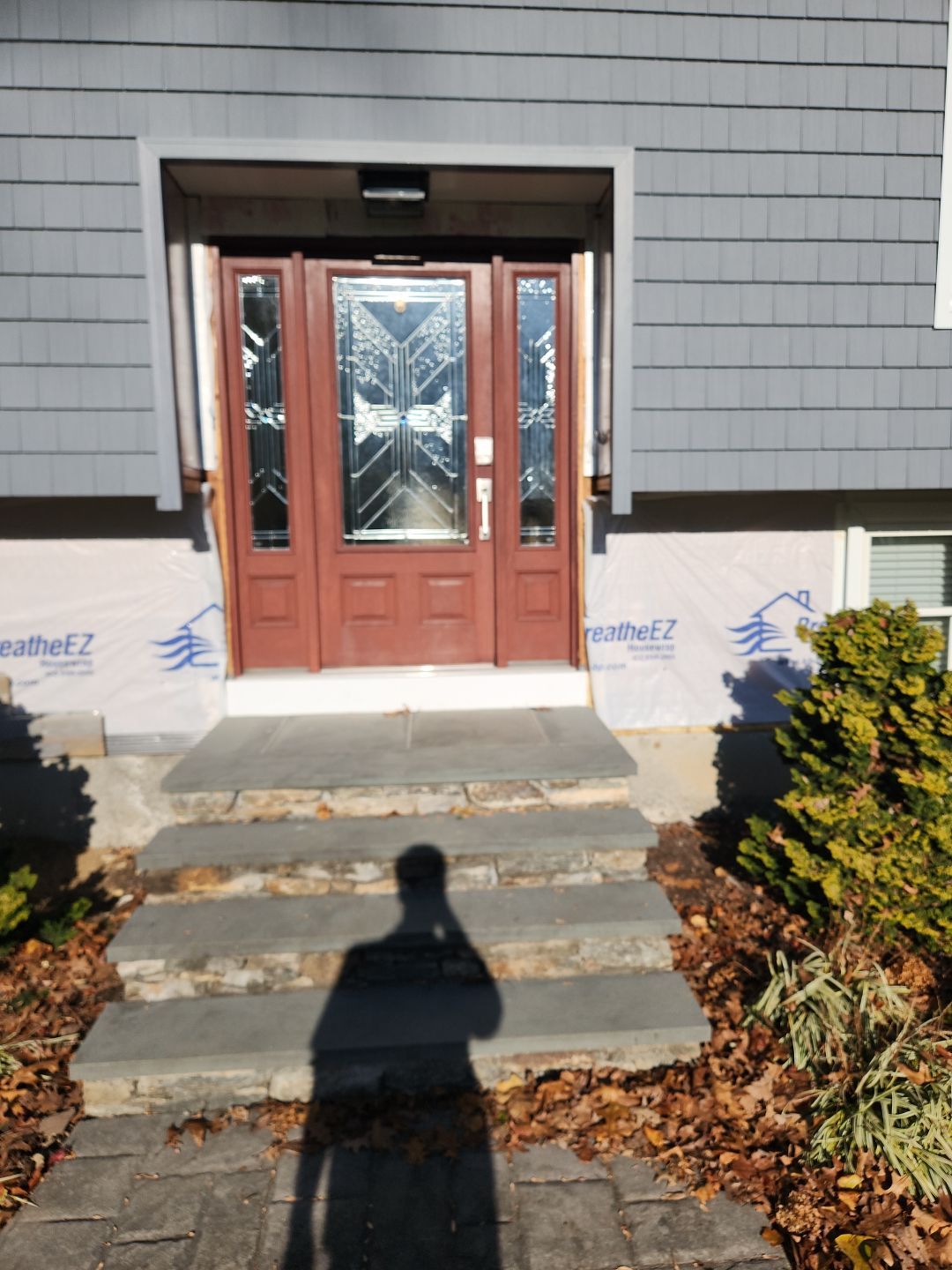 New Roofing, Siding front door by A Plus Exterior