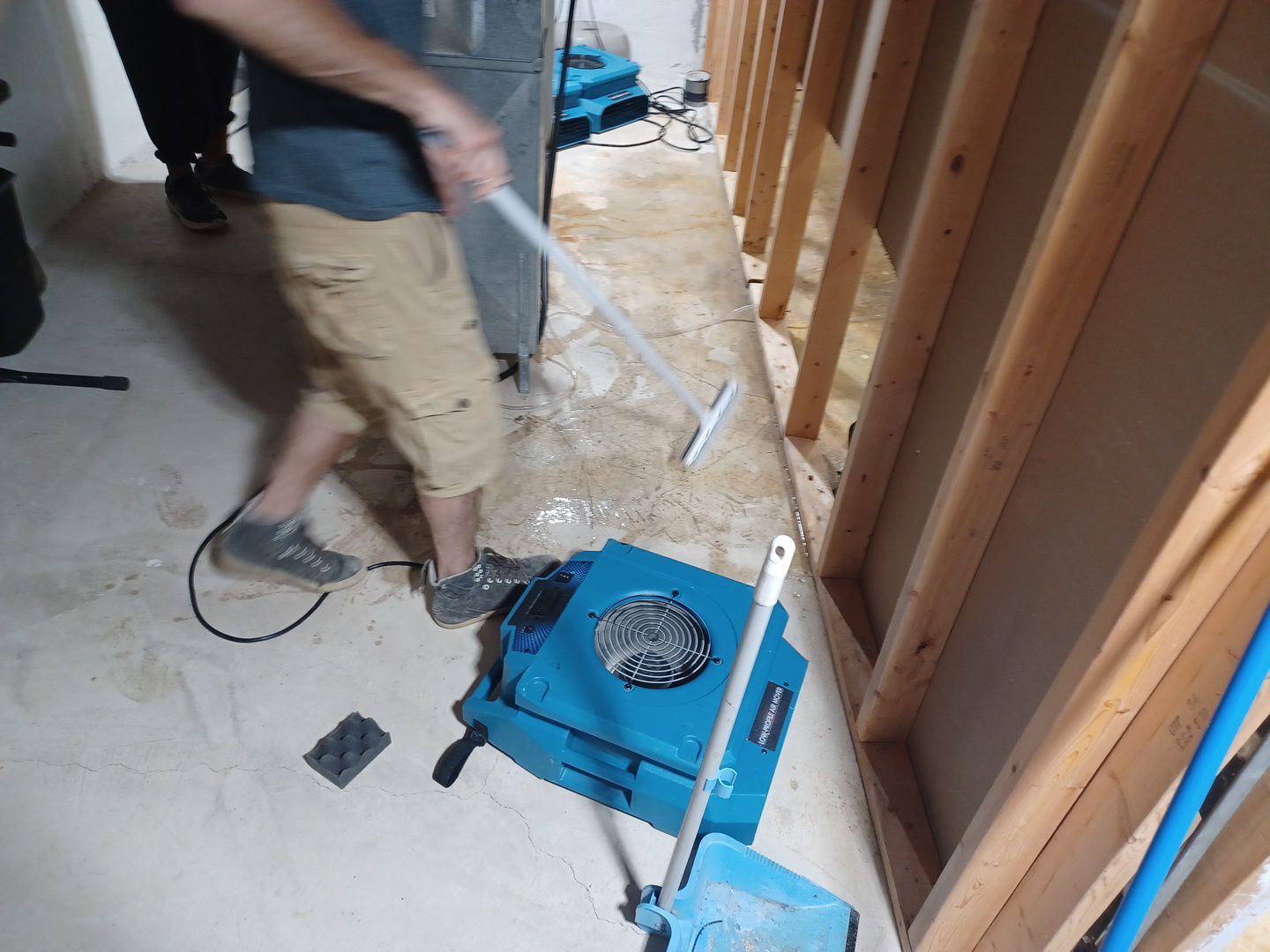 Project in Chesterfield by EzDry Water Mitigation & Property Restoration