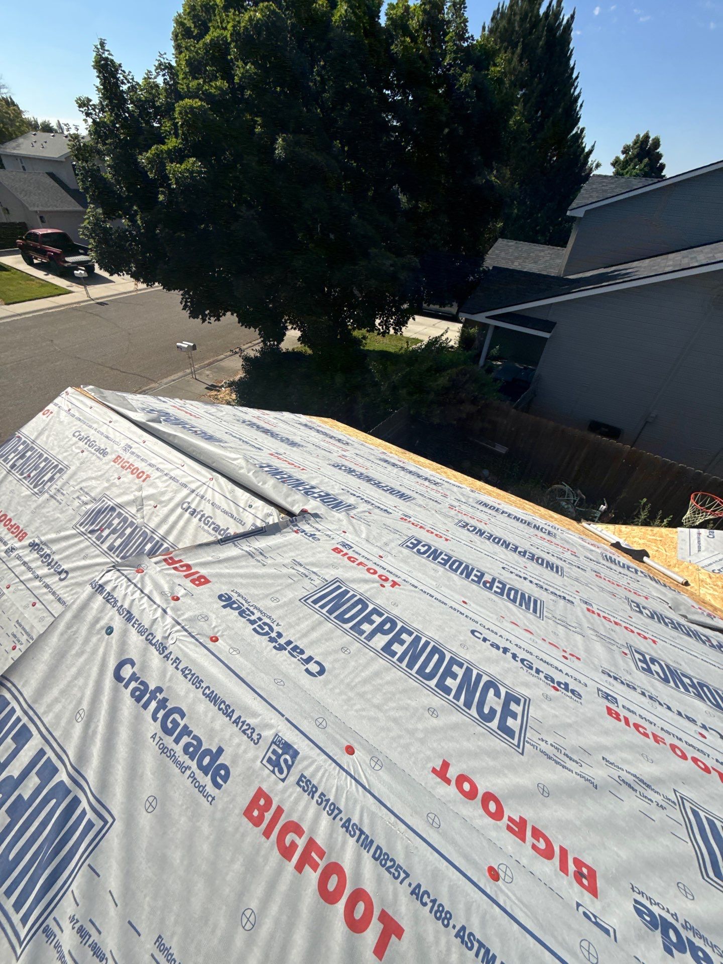 Full Residential Roof Replacement in Kuna Featuring Architectural Shingles by Olive Roofing