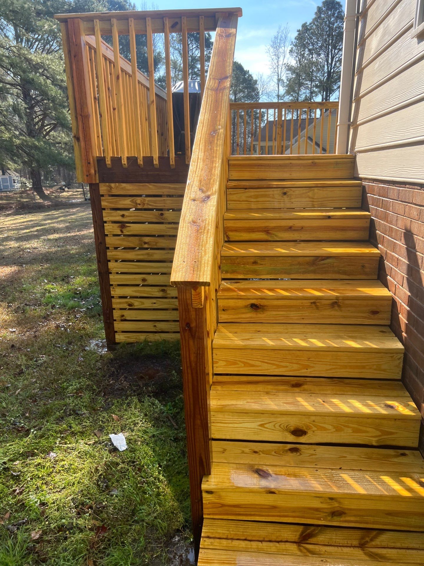 Deck using Wood Sealant by DuraSeal