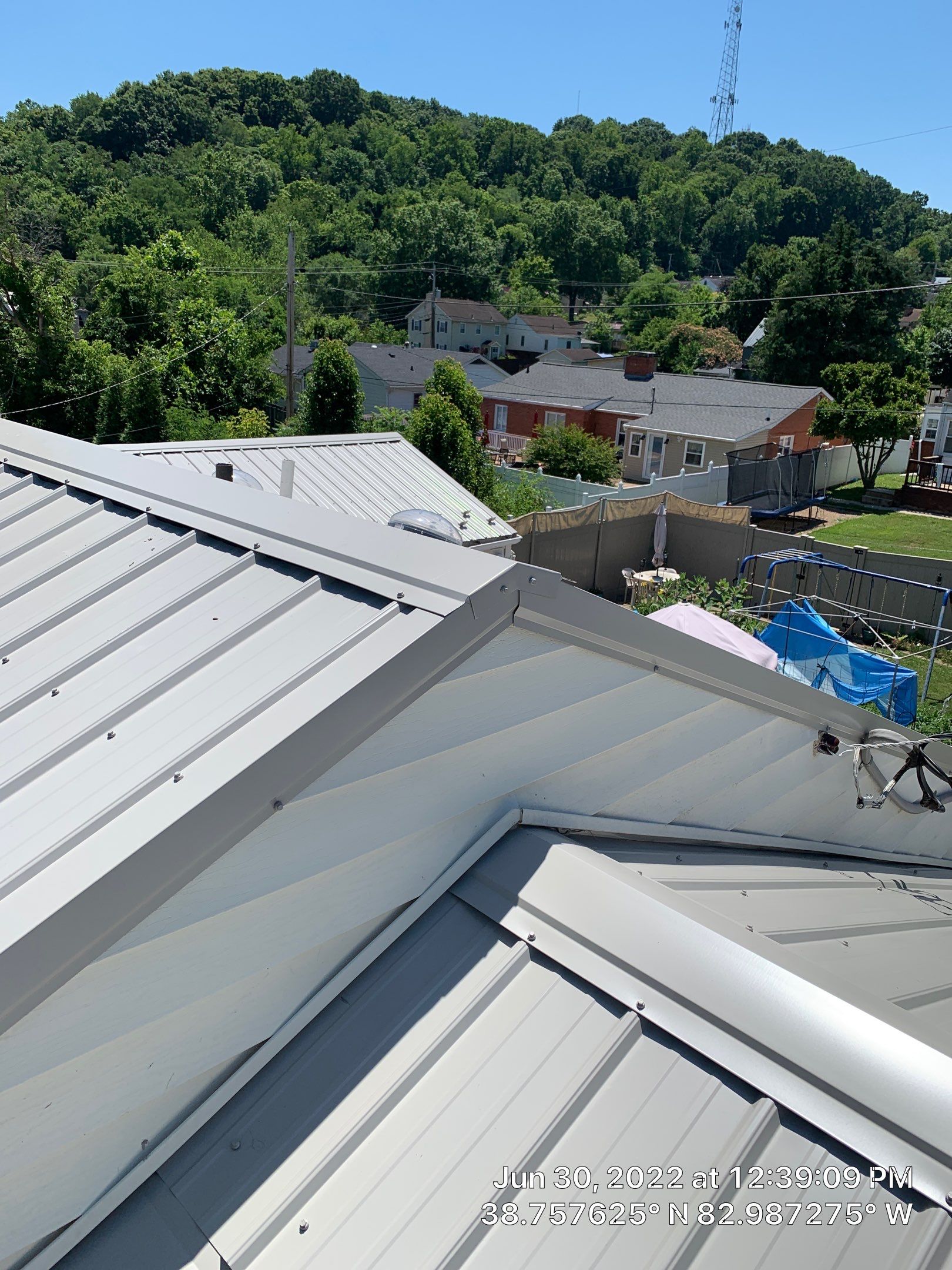 Metal Roofing, Skylights, Porch Build by Secure Construction Company Inc