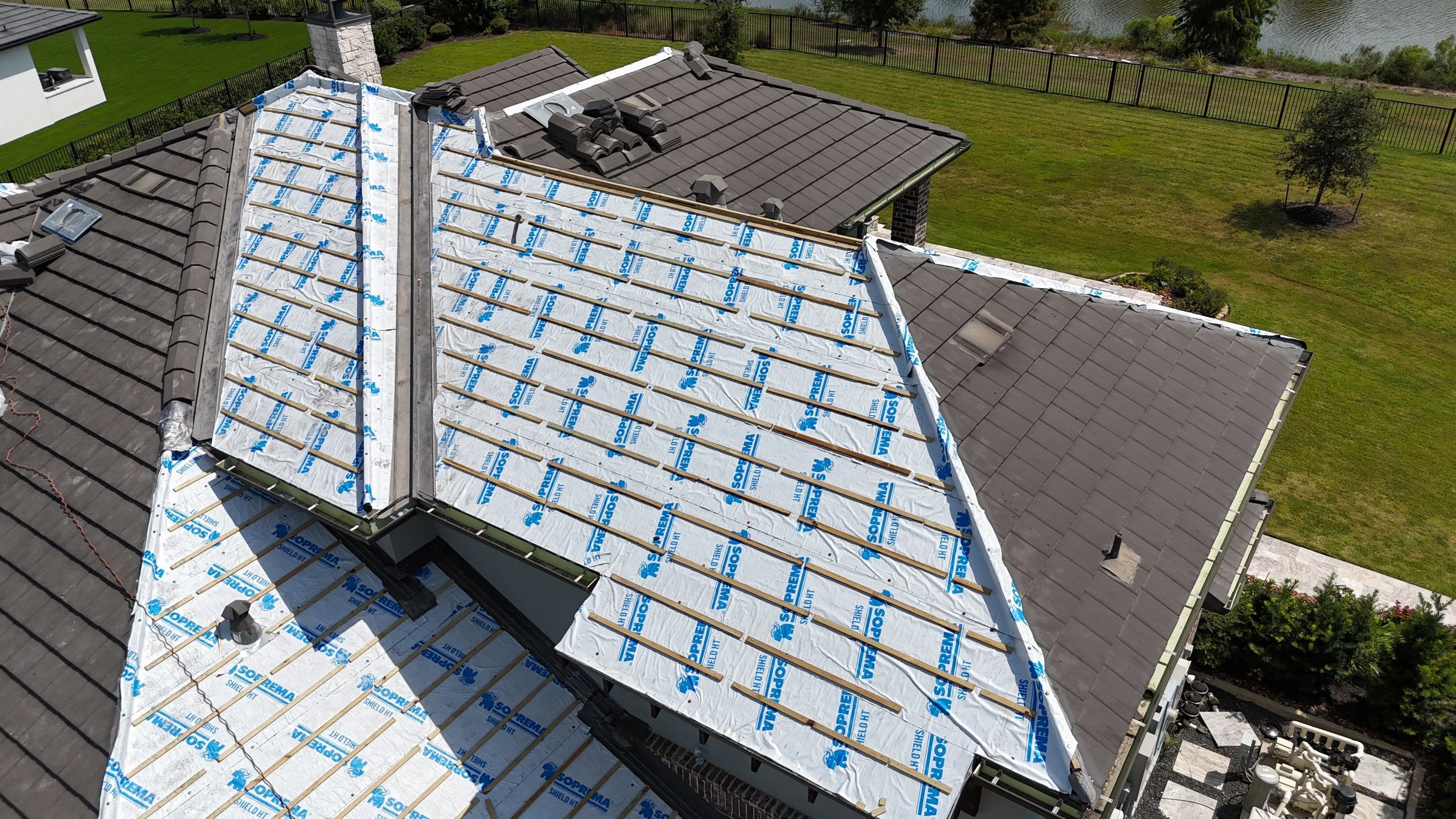 Saxony Tile Repair in Bridgeland! by Core Four Roofing