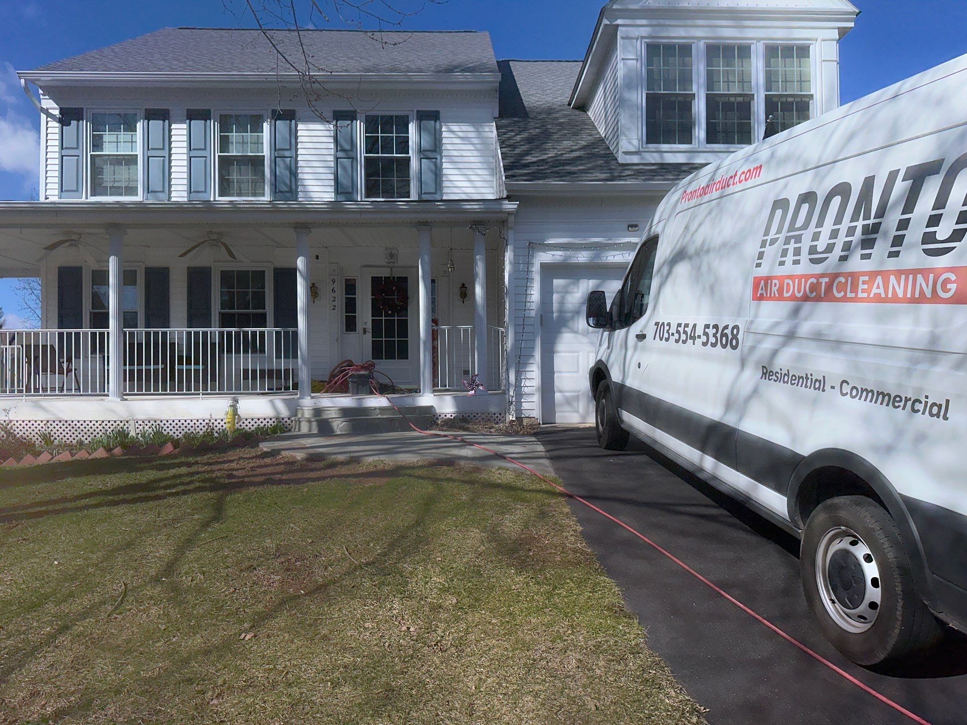 Air duct cleaning using Hypervac by Pronto Air Duct Cleaning