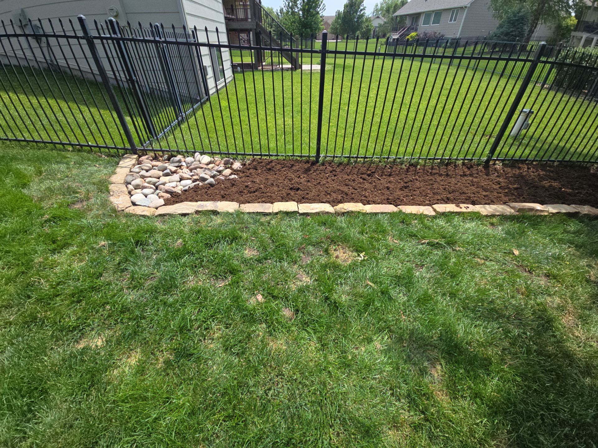 Project in Wichita by Four Star Lawn Care