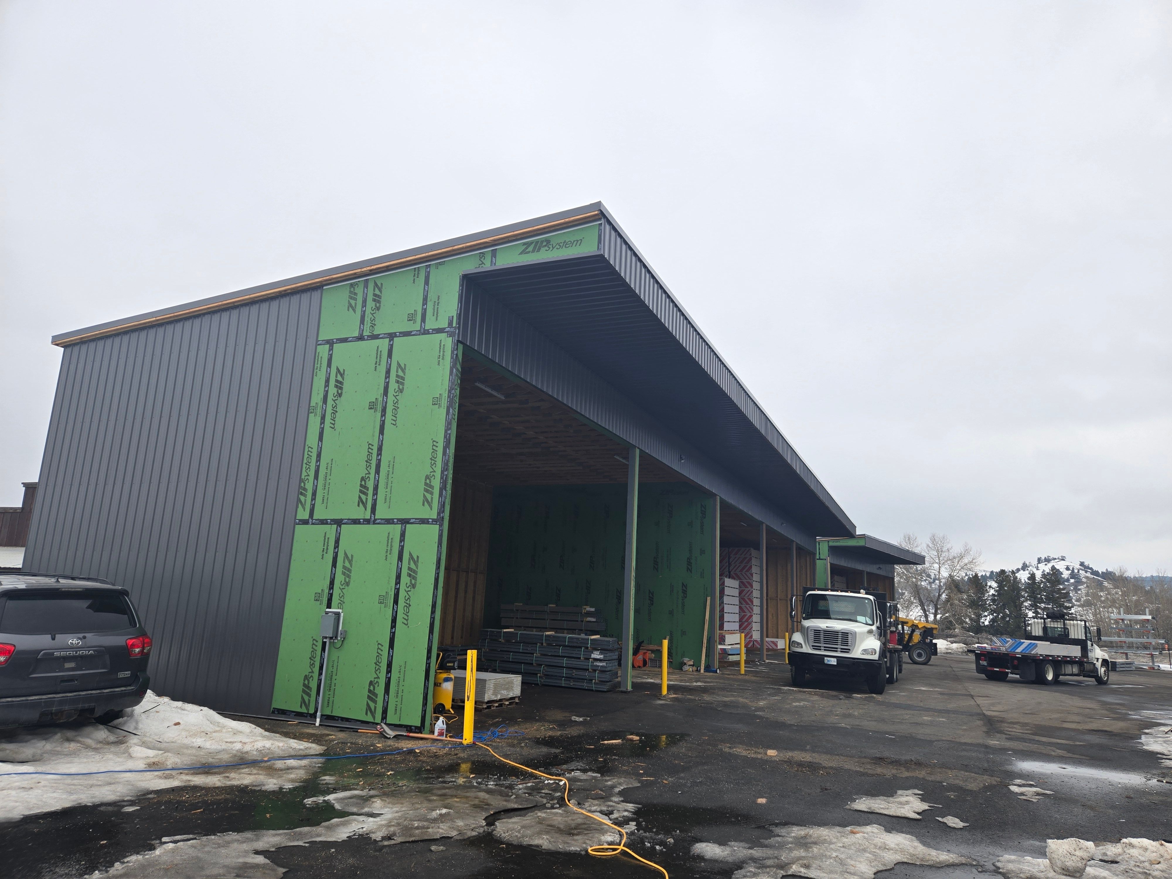 Foundation Building Material Slips by Blue Room Construction LLC