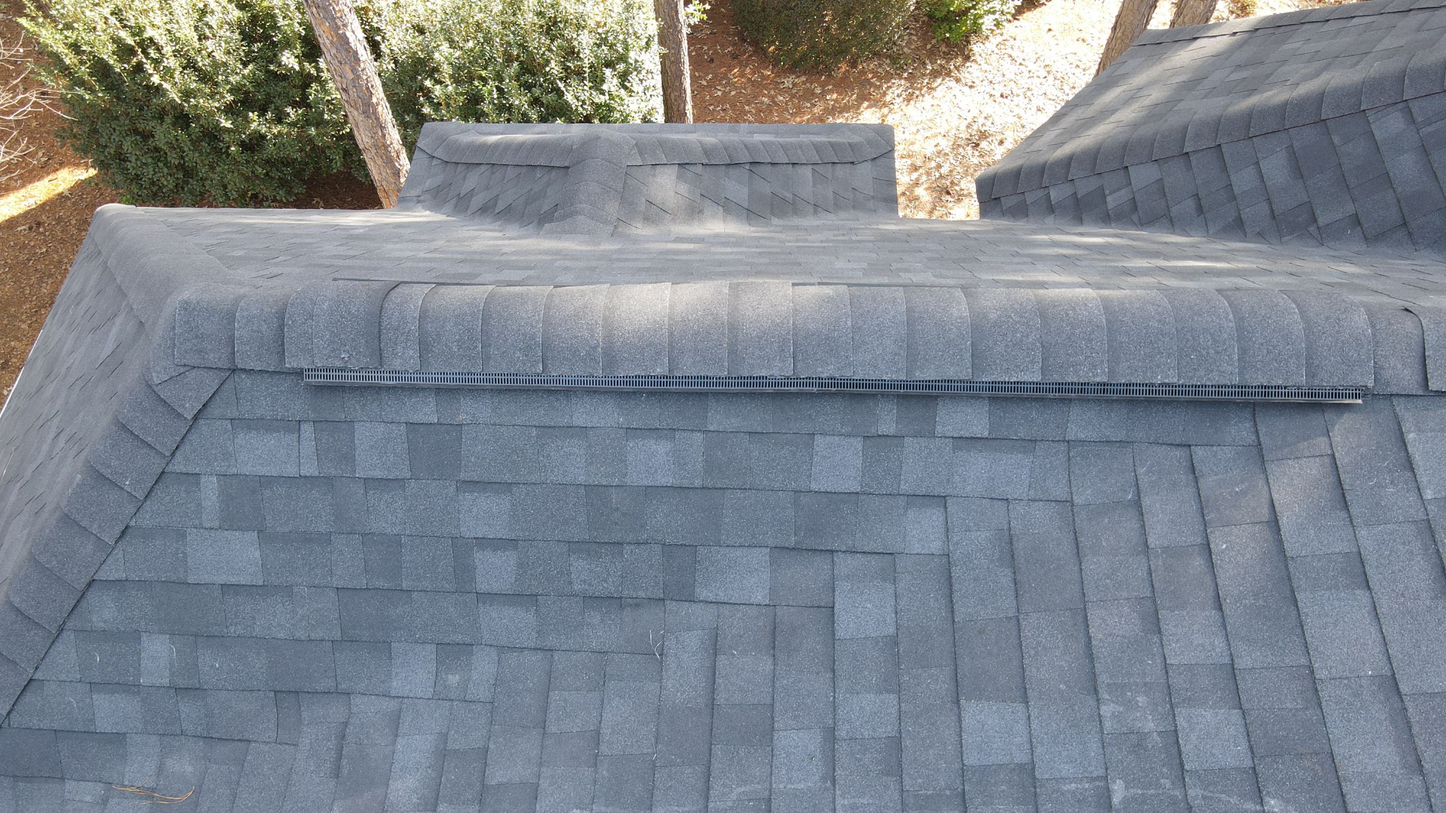 Residential Roofing Installation using Owens Corning Duration Williamsbur Gray by Indigo State Roofing