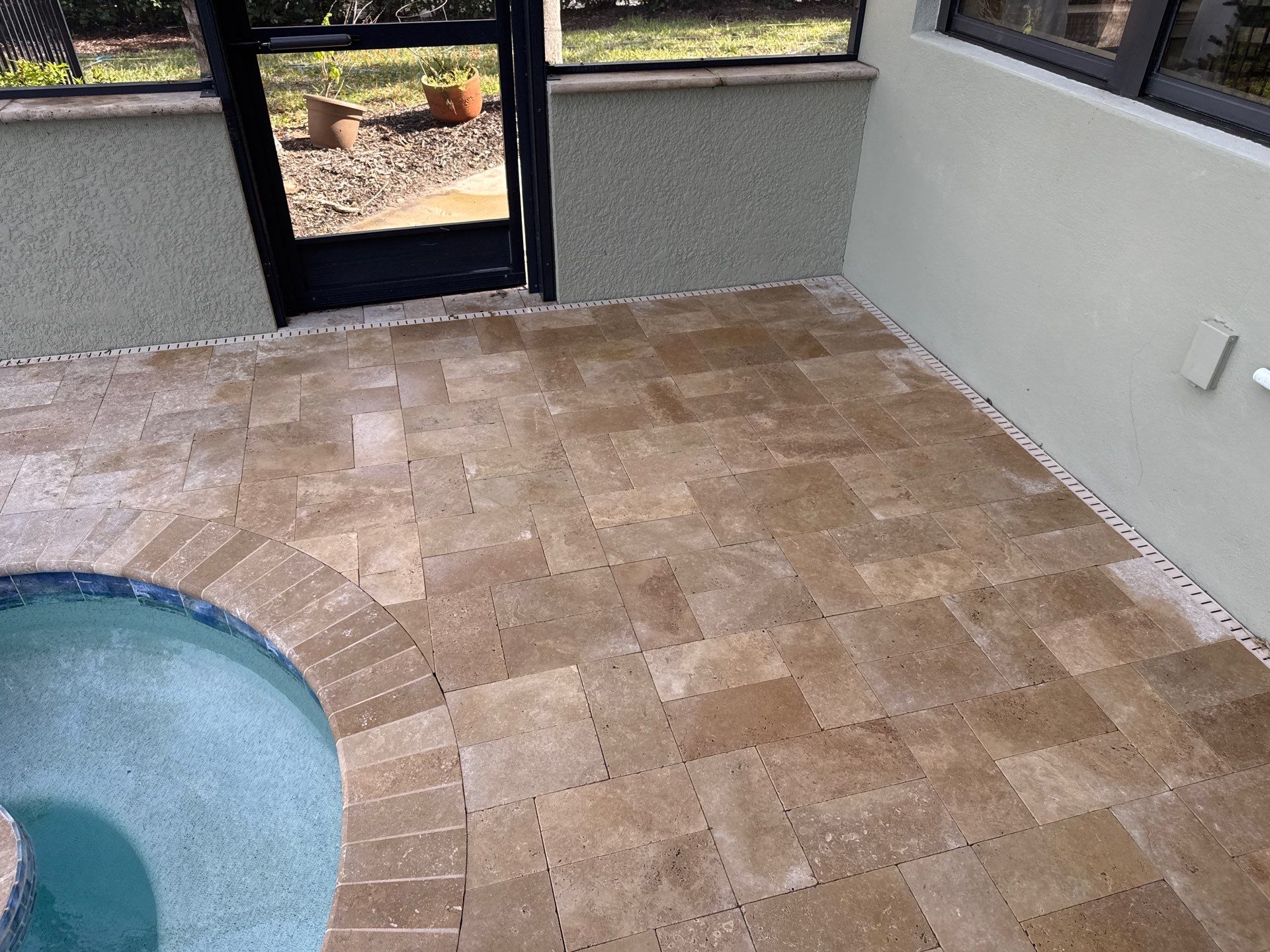Roof Cleaning & Pool Deck Cleaning! Winding River, Bradenton, FL by Sunshine AquaWash